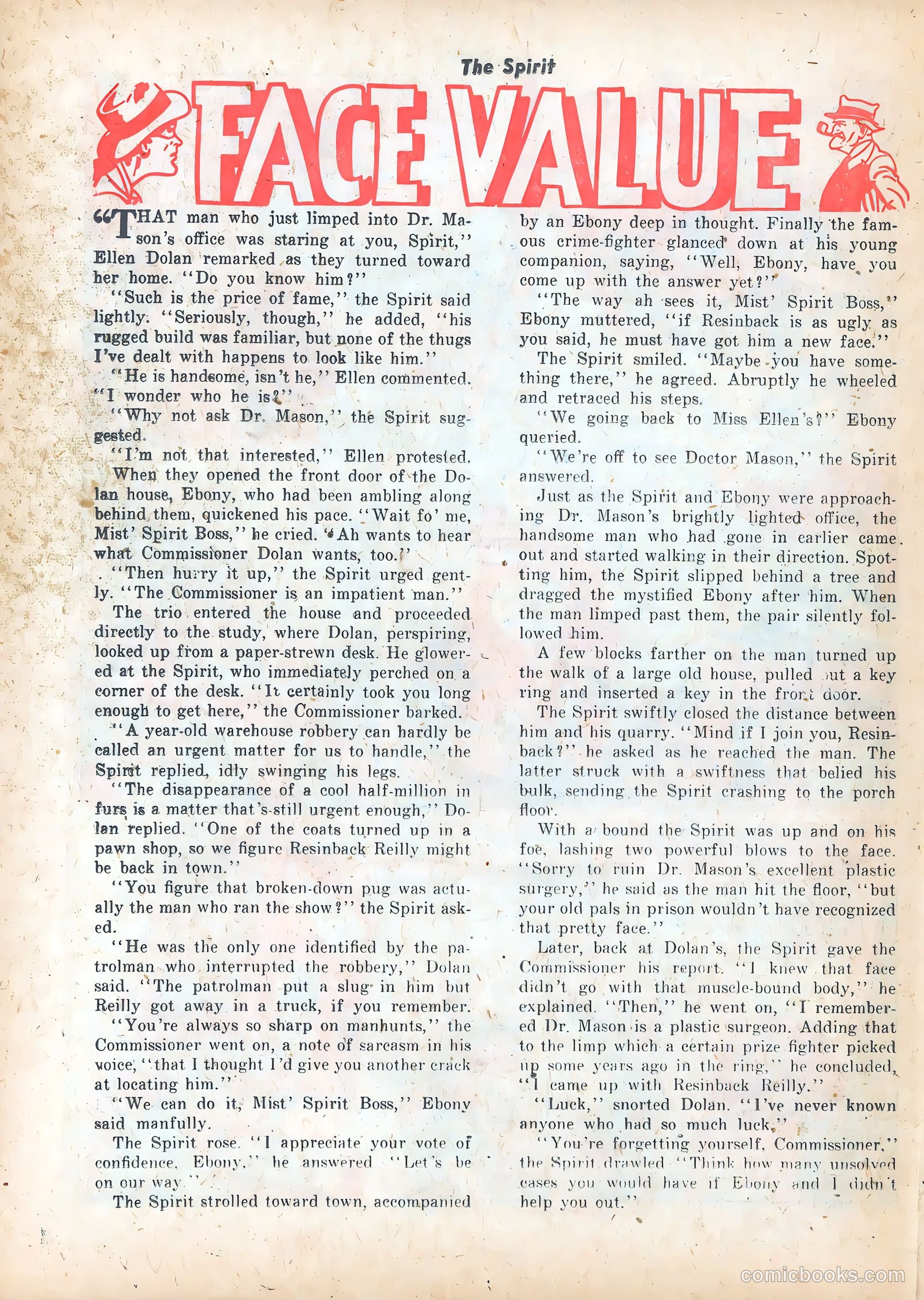 The Spirit #16 (1949) — page 22 of 36