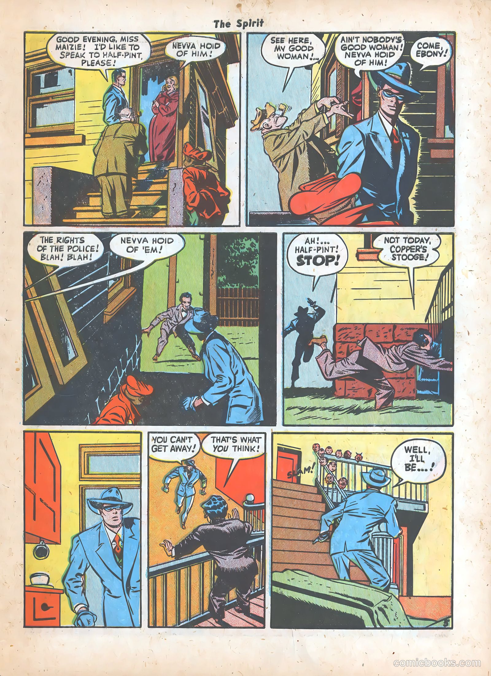 The Spirit #16 (1949) — page 31 of 36
