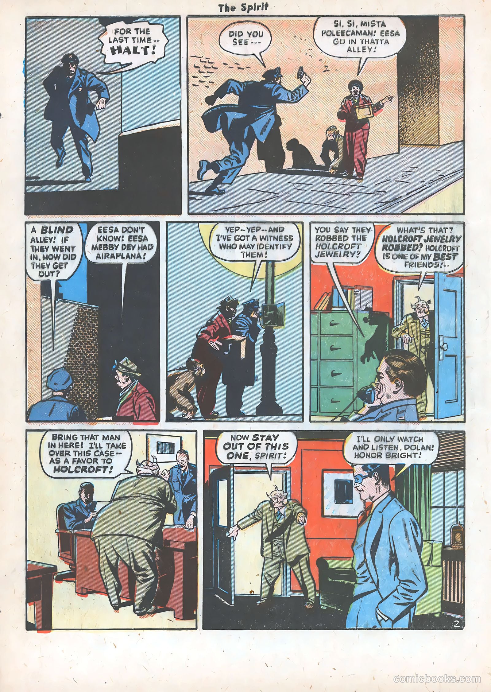 The Spirit #17 (1986) — page 4 of 36