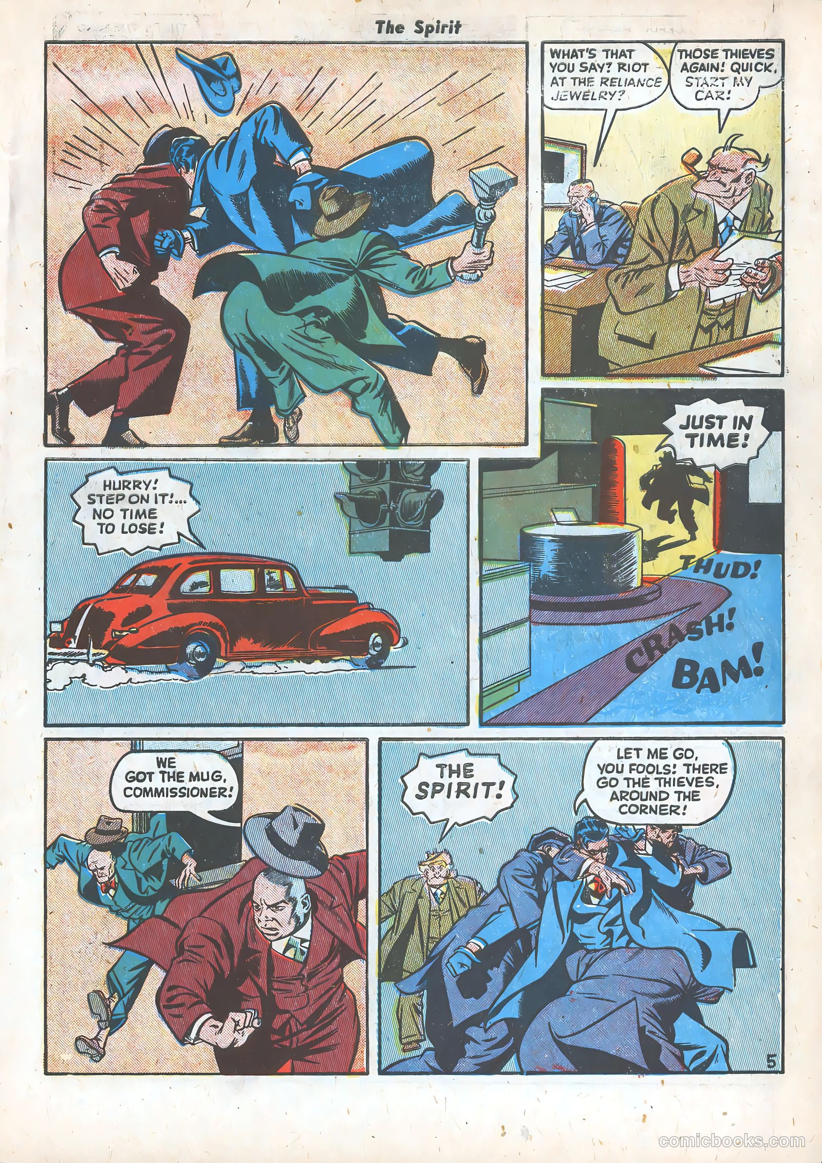 The Spirit #17 (1986) — page 7 of 36