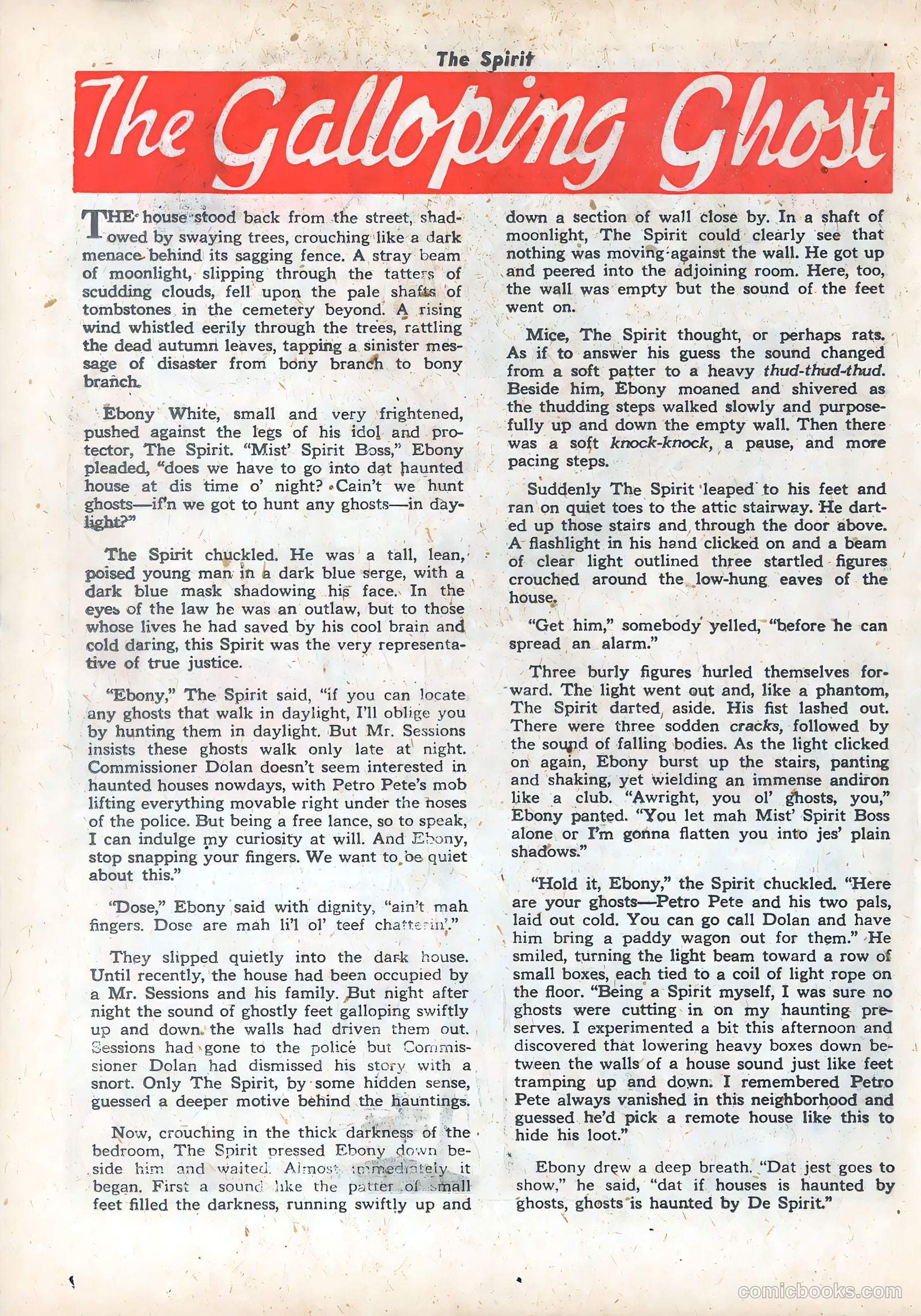 The Spirit #17 (1986) — page 22 of 36
