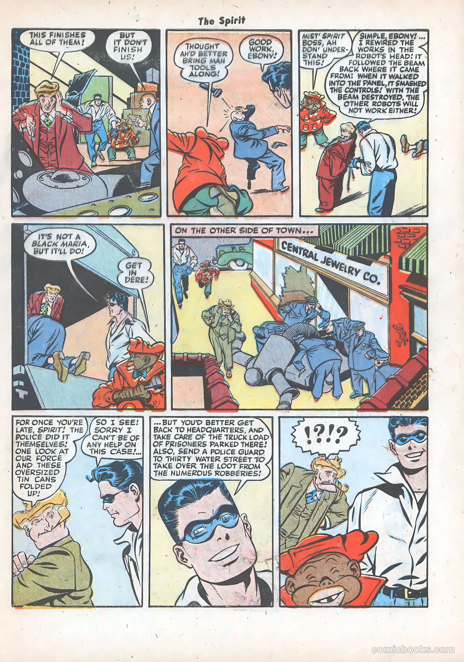 The Spirit #17 (1986) — page 33 of 36