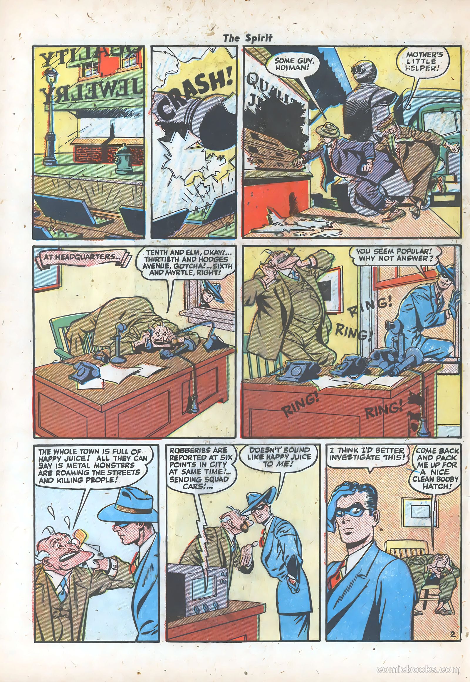 The Spirit #17 (1949) — page 28 of 36