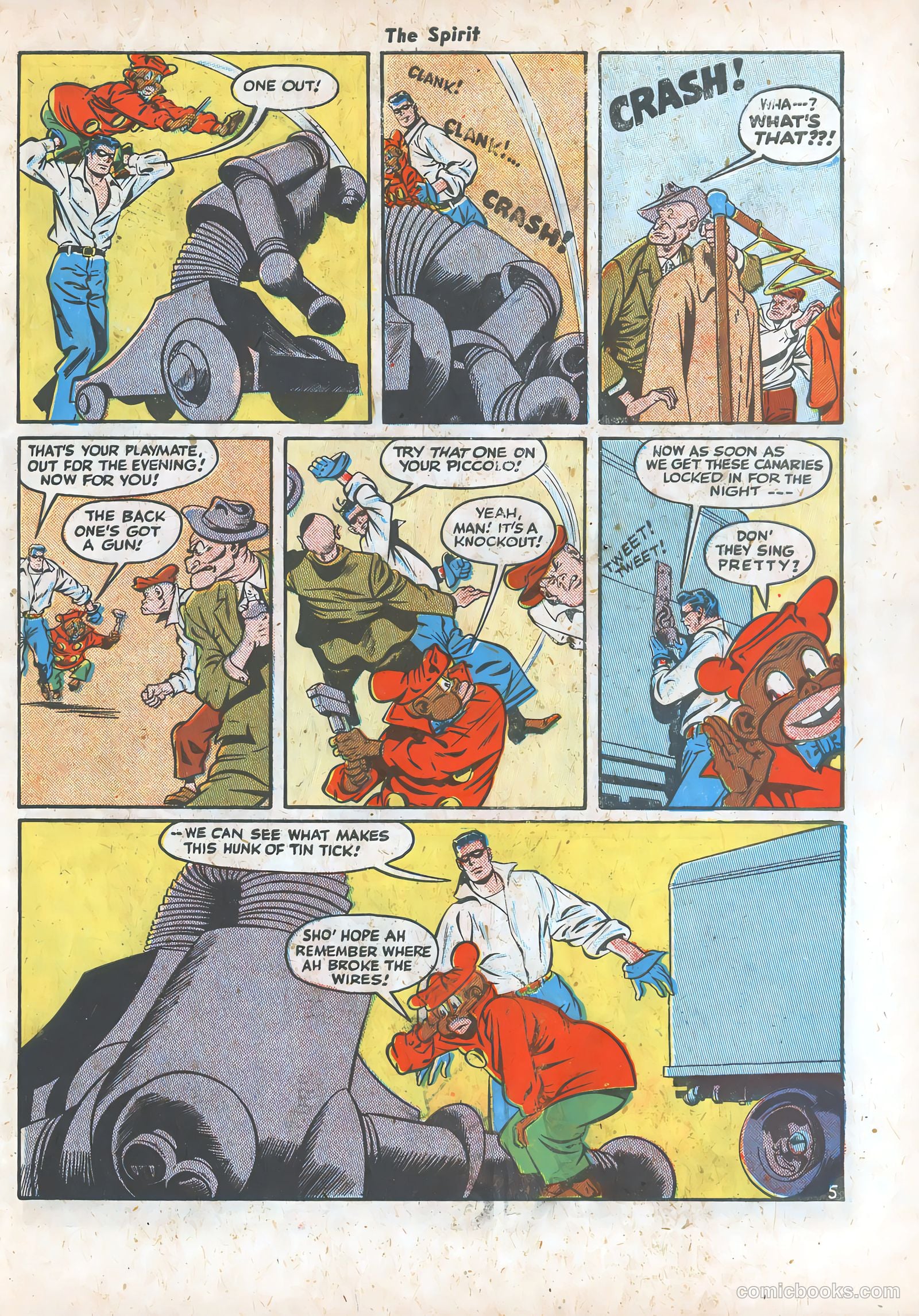 The Spirit #17 (1949) — page 31 of 36