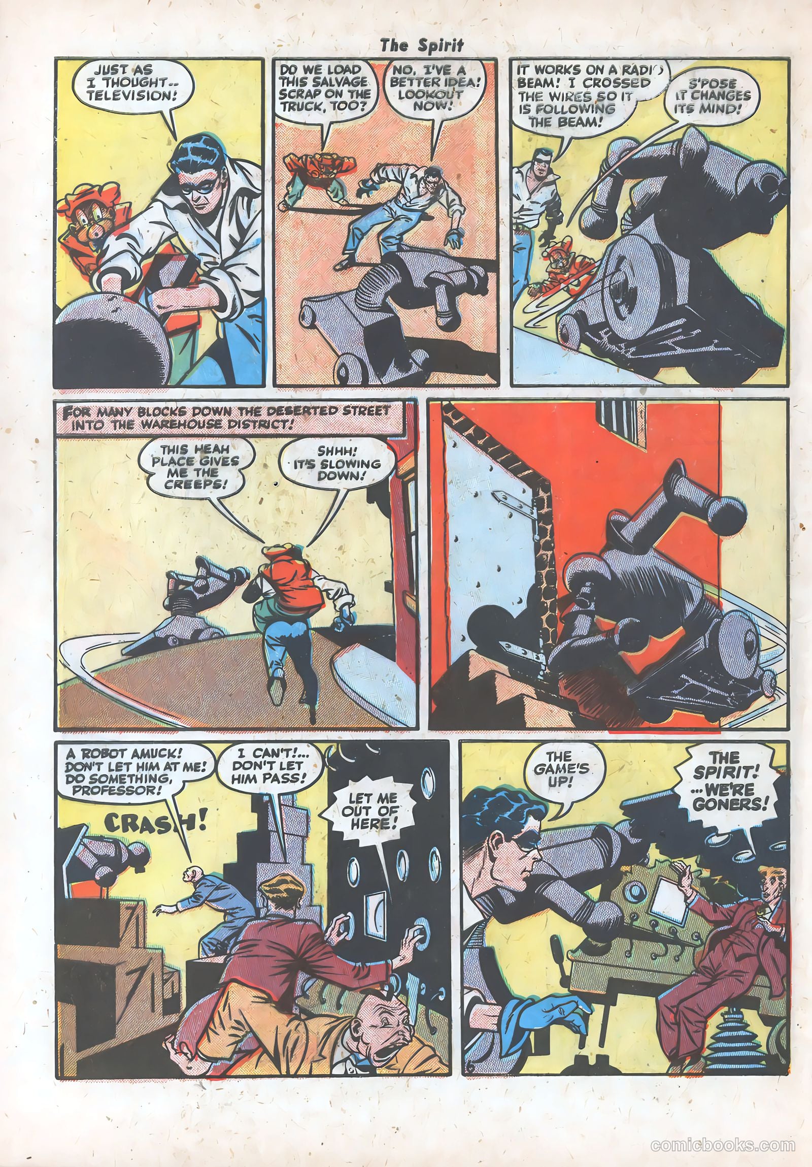 The Spirit #17 (1949) — page 32 of 36