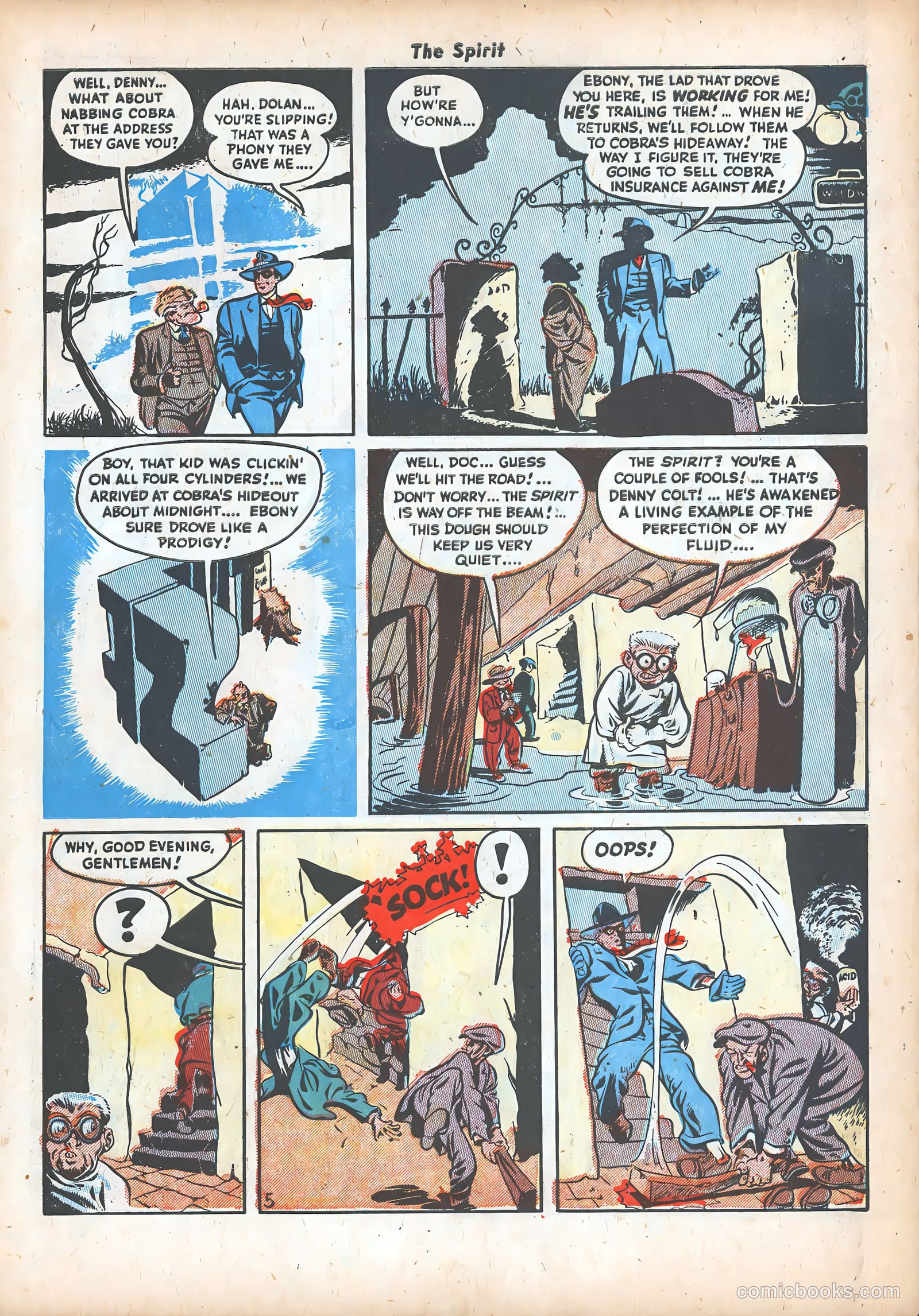The Spirit #18 (1949) — page 7 of 36