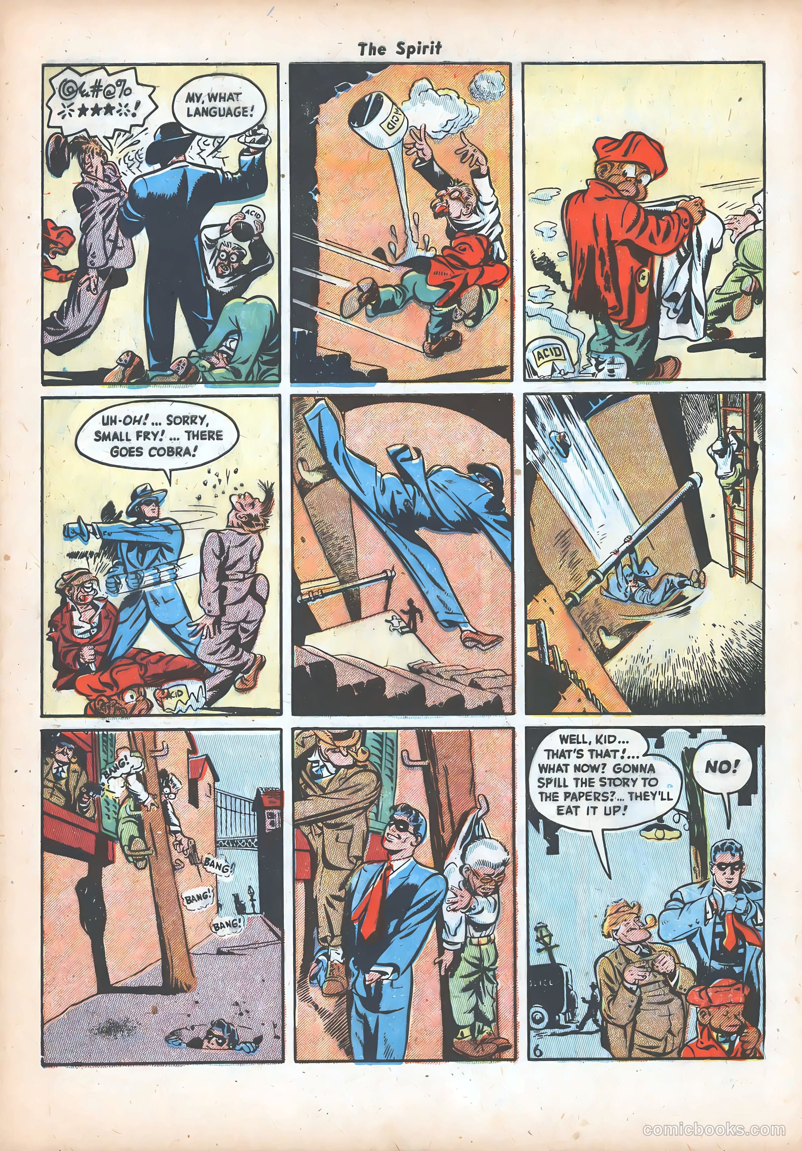The Spirit #18 (1949) — page 8 of 36