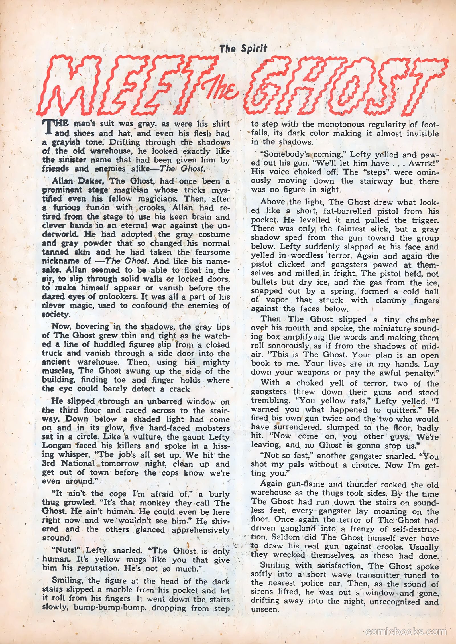 The Spirit #18 (1949) — page 22 of 36