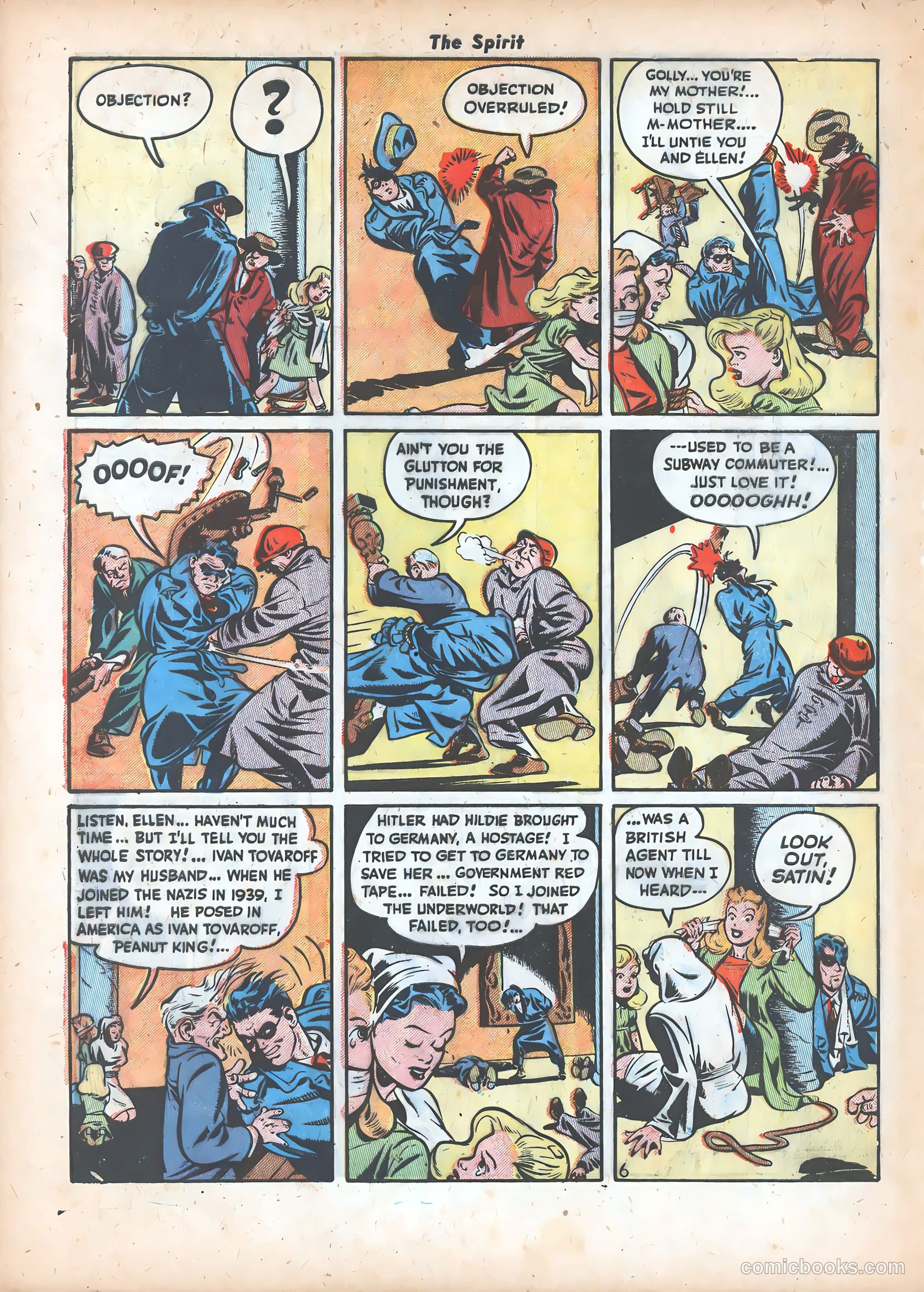 The Spirit #18 (1949) — page 32 of 36