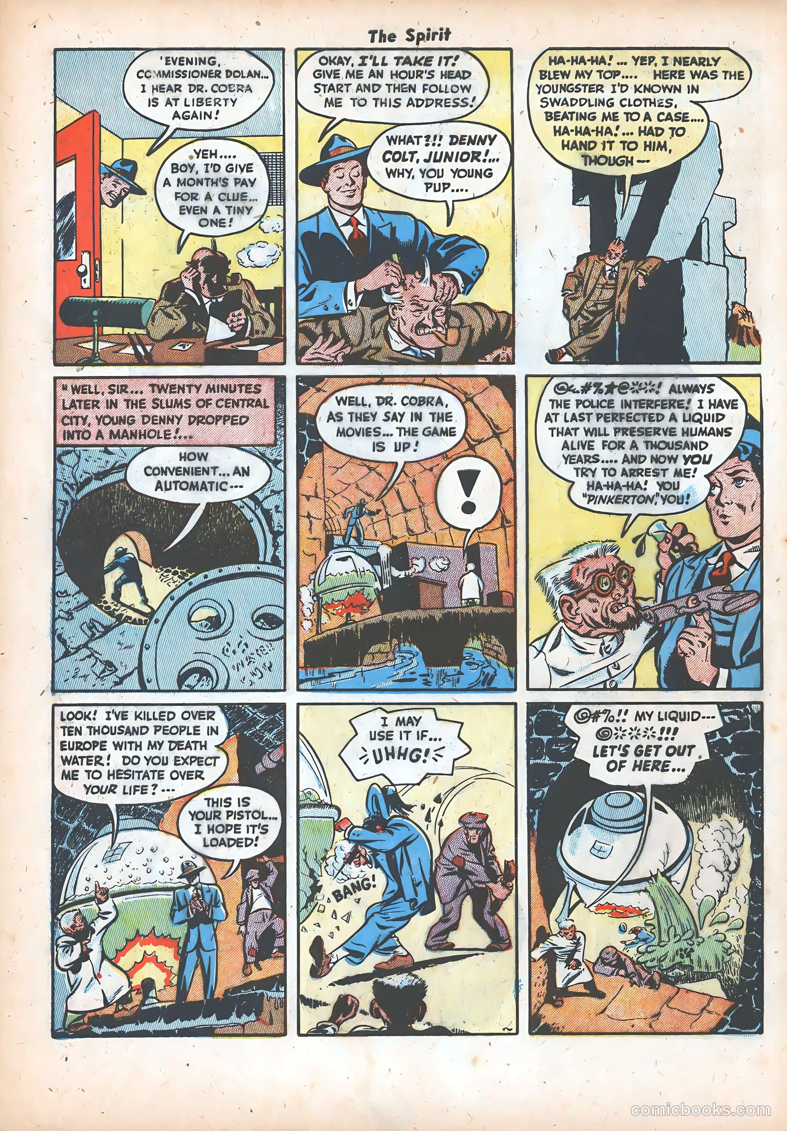 The Spirit #18 (1986) — page 4 of 36