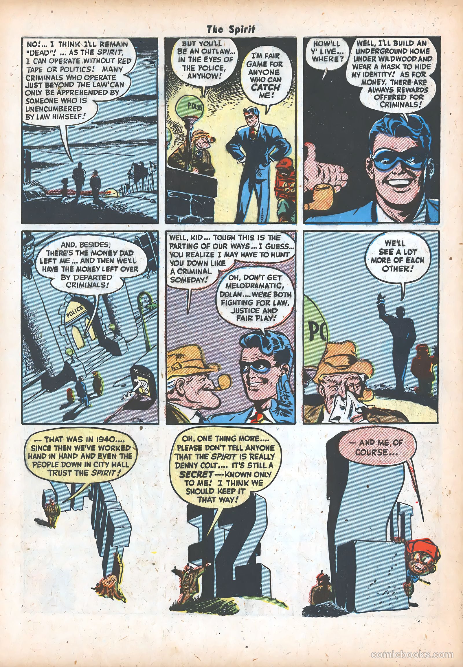 The Spirit #18 (1986) — page 9 of 36