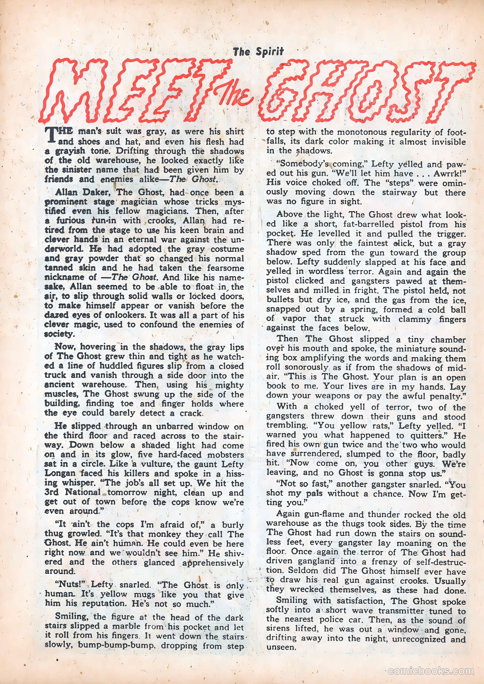 The Spirit #18 (1986) — page 22 of 36