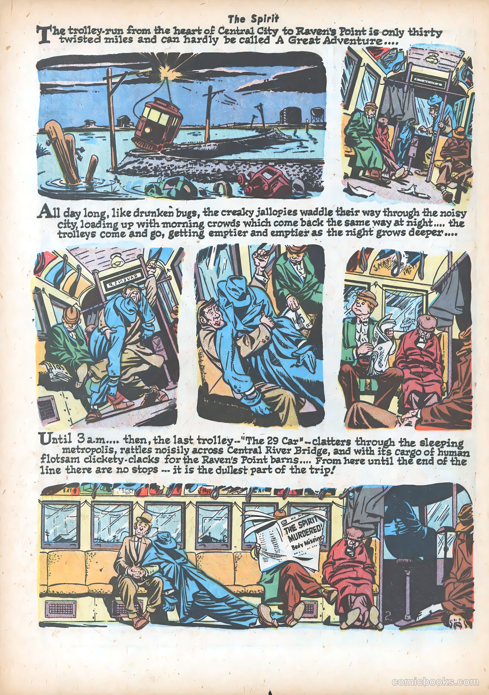 The Spirit #19 (1986) — page 4 of 36