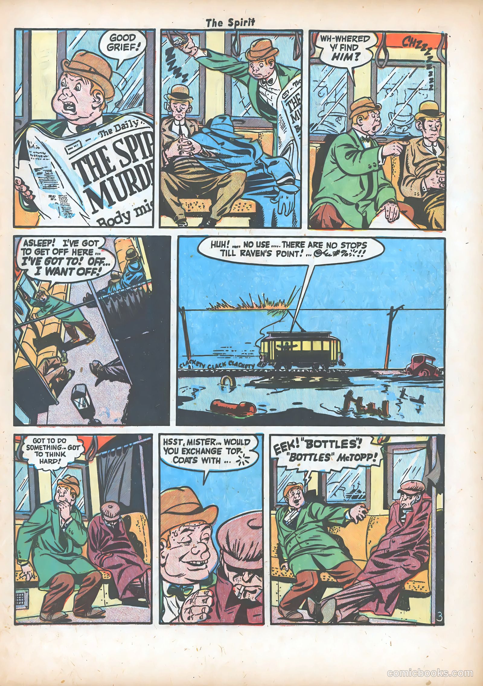 The Spirit #19 (1986) — page 5 of 36