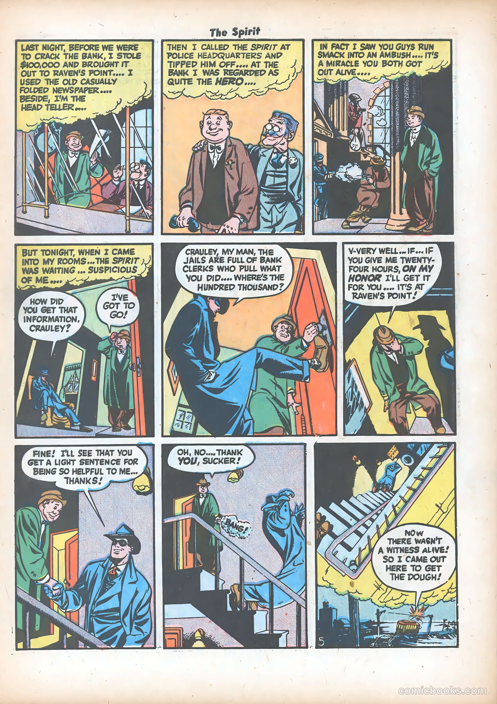 The Spirit #19 (1986) — page 7 of 36