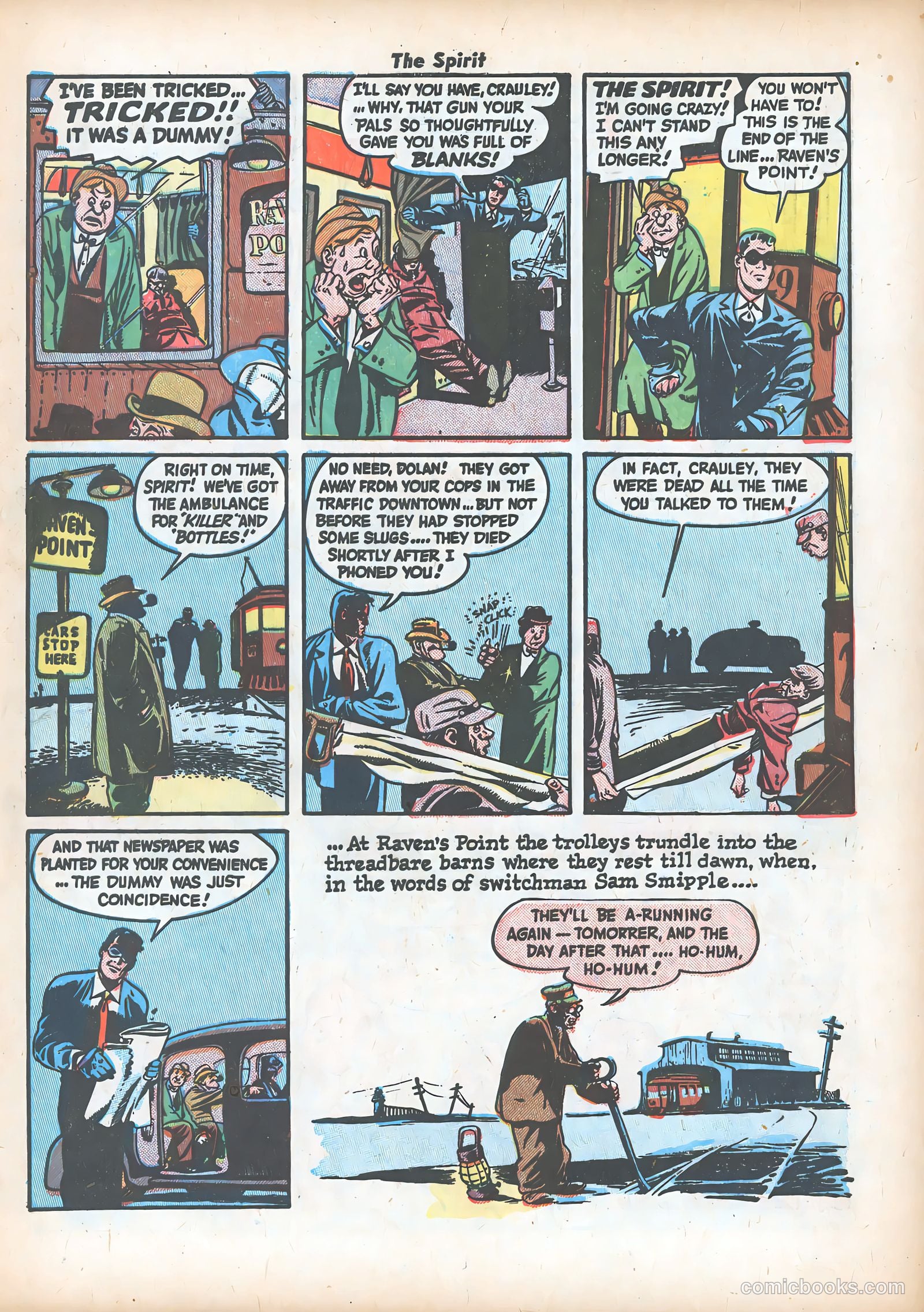 The Spirit #19 (1986) — page 9 of 36