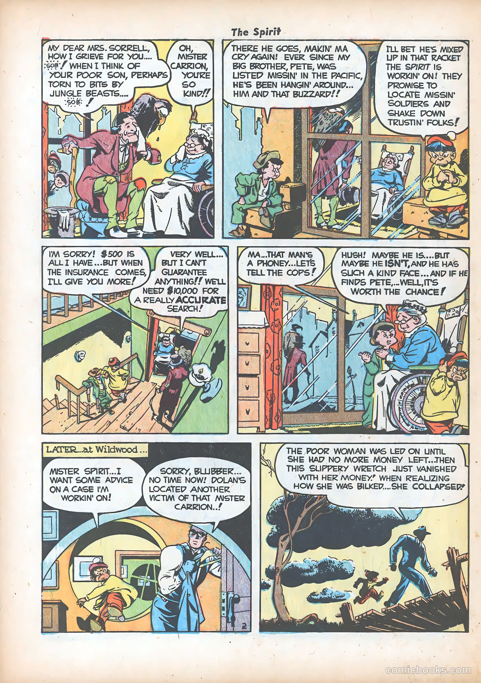 The Spirit #19 (1986) — page 12 of 36