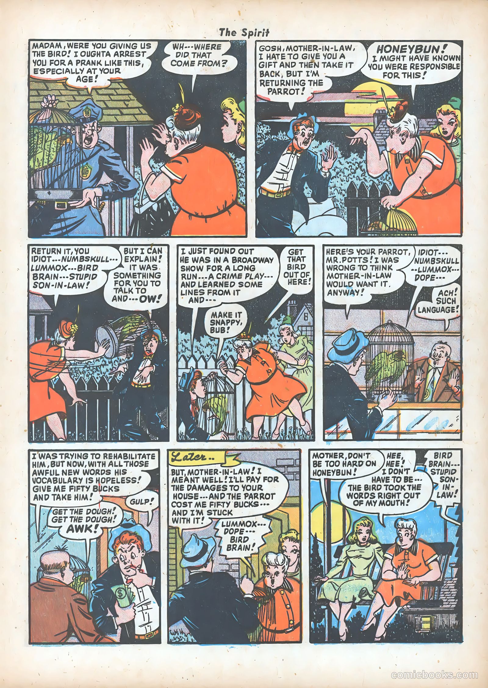 The Spirit #19 (1986) — page 21 of 36