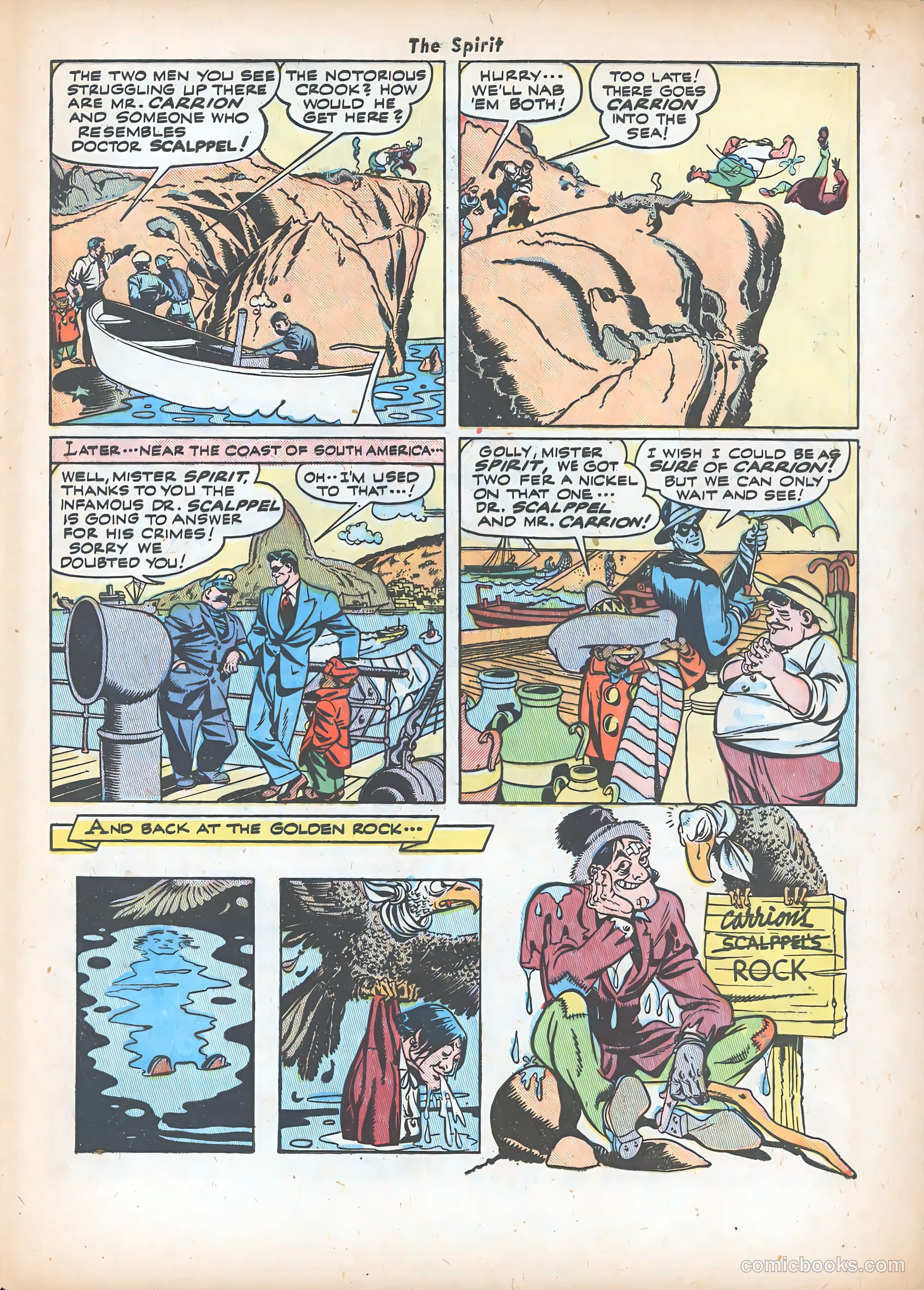 The Spirit #19 (1986) — page 33 of 36