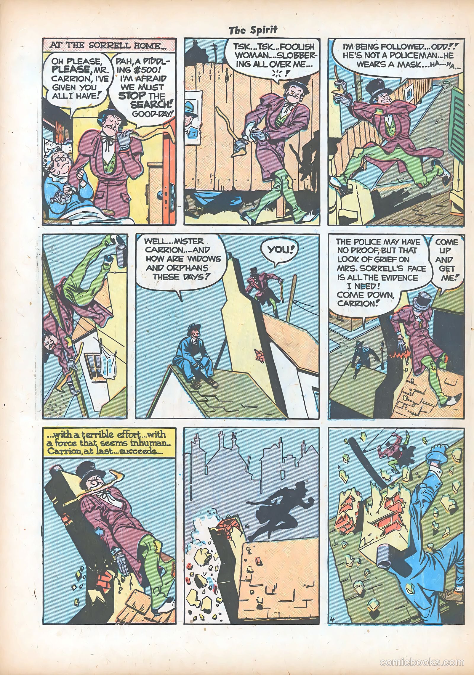 The Spirit #19 (1950) — page 14 of 36