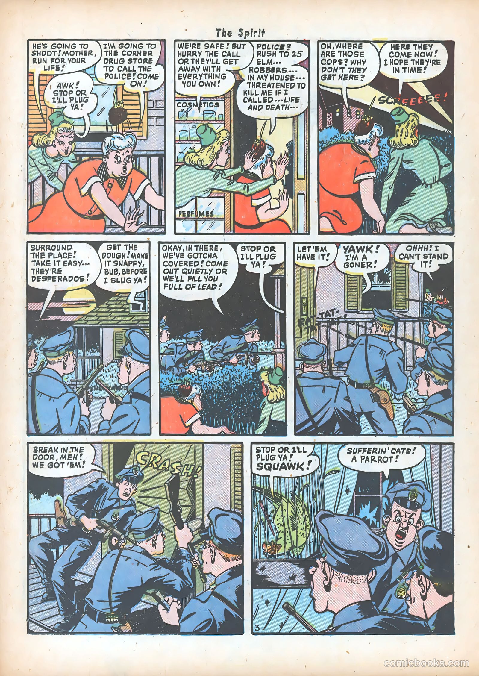 The Spirit #19 (1950) — page 20 of 36