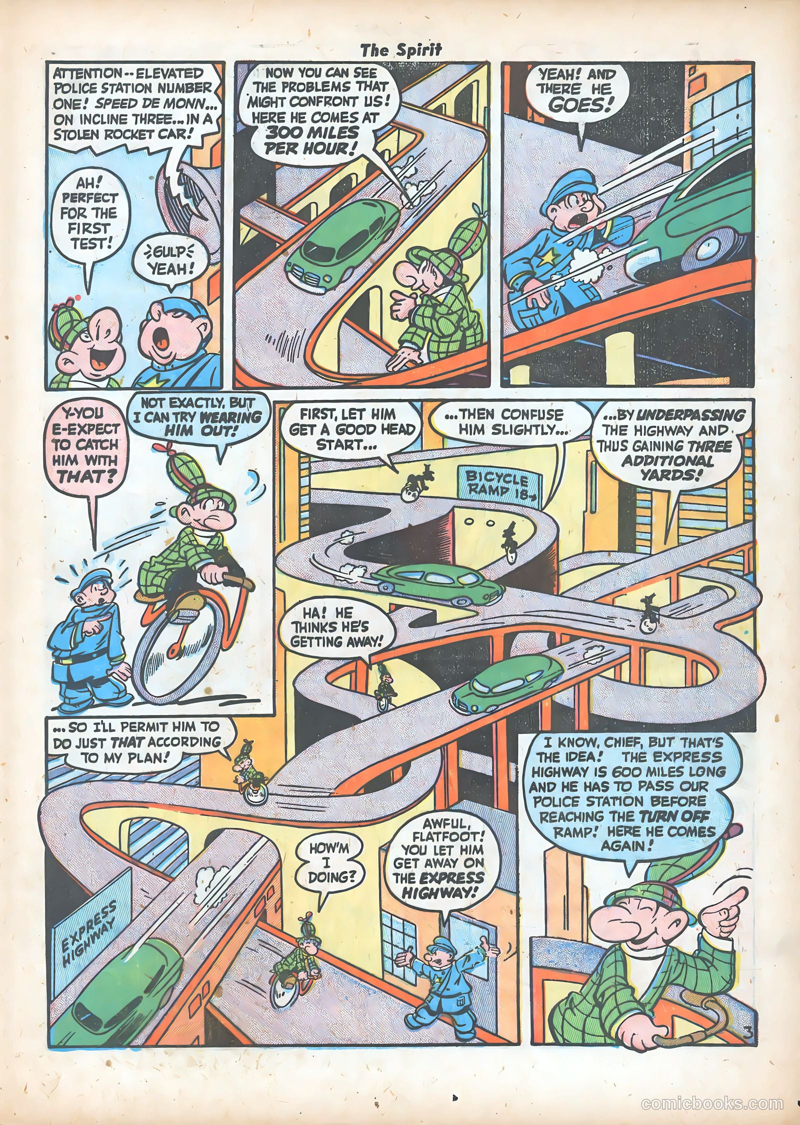 The Spirit #19 (1950) — page 25 of 36
