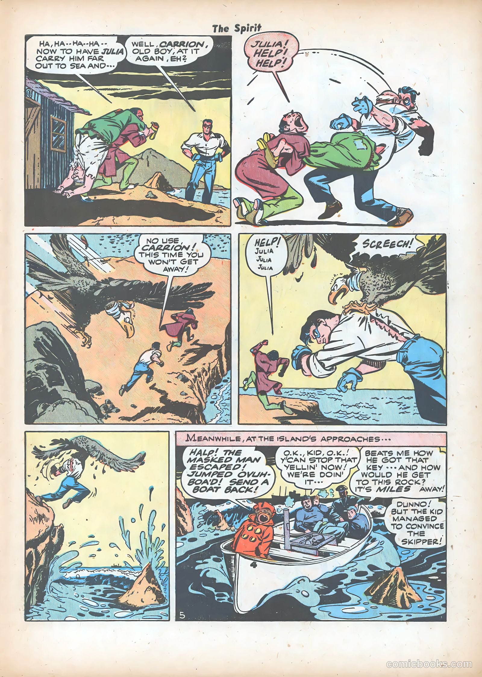 The Spirit #19 (1950) — page 31 of 36
