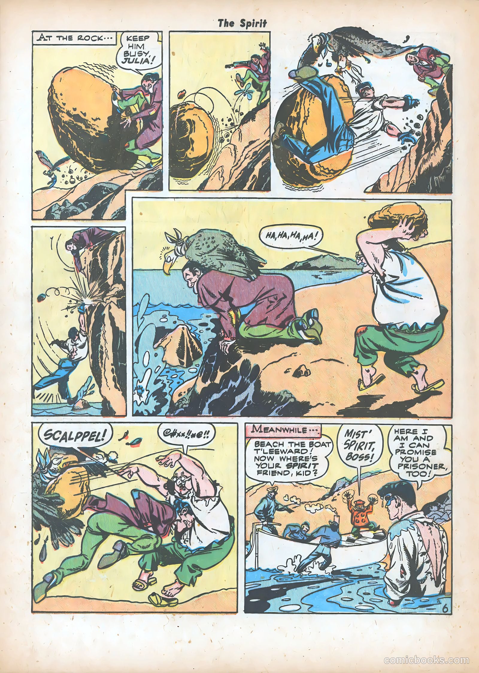 The Spirit #19 (1950) — page 32 of 36