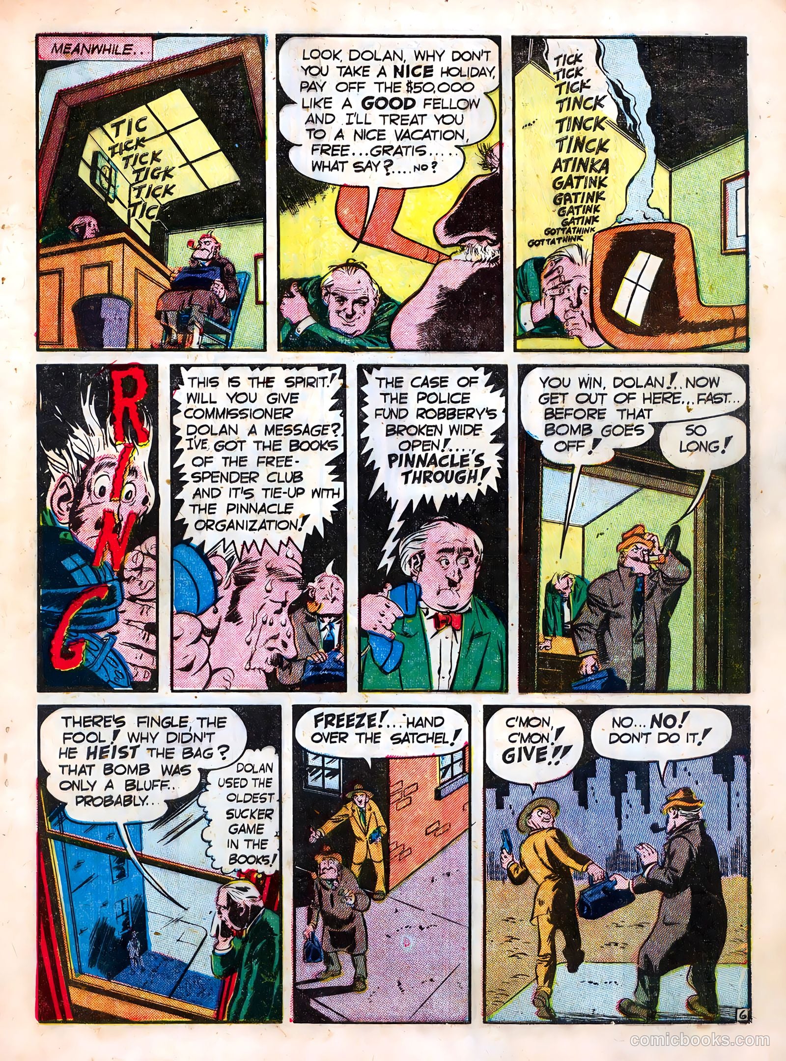 The Spirit #2 (1952) — page 9 of 36