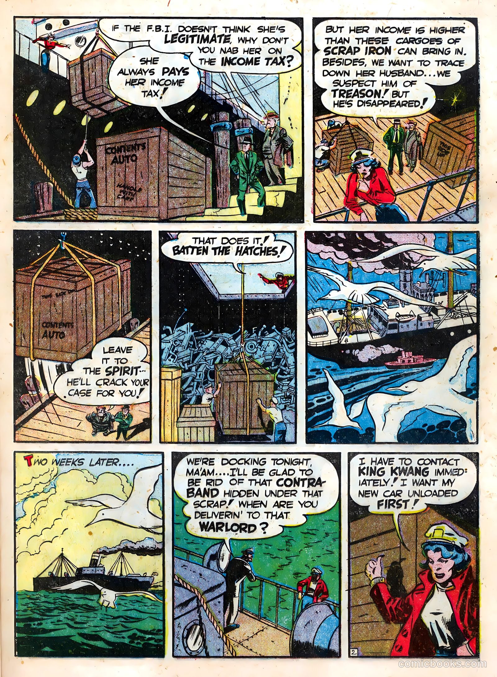 The Spirit #2 (1952) — page 21 of 36