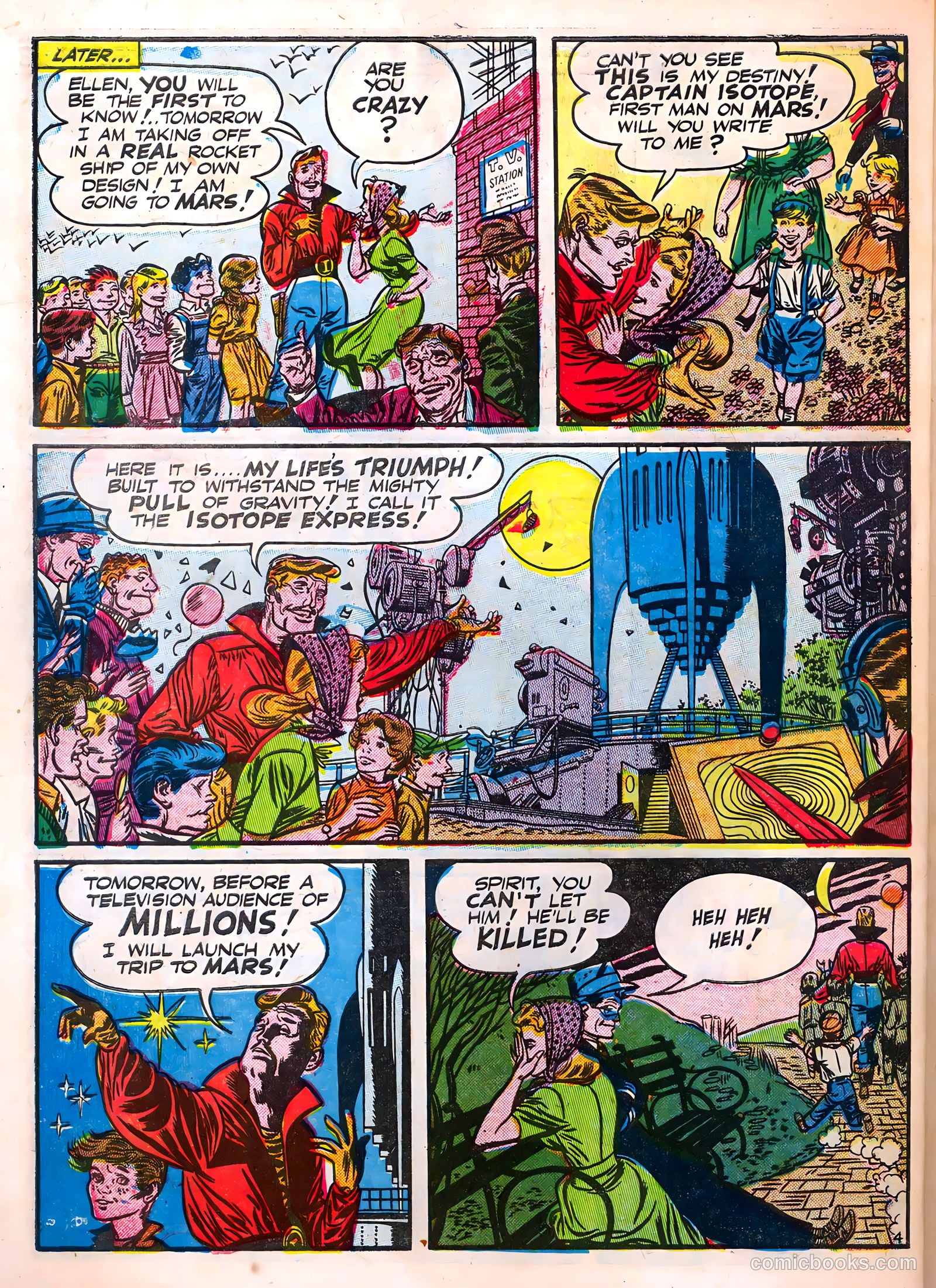The Spirit #2 (1952) — page 30 of 36