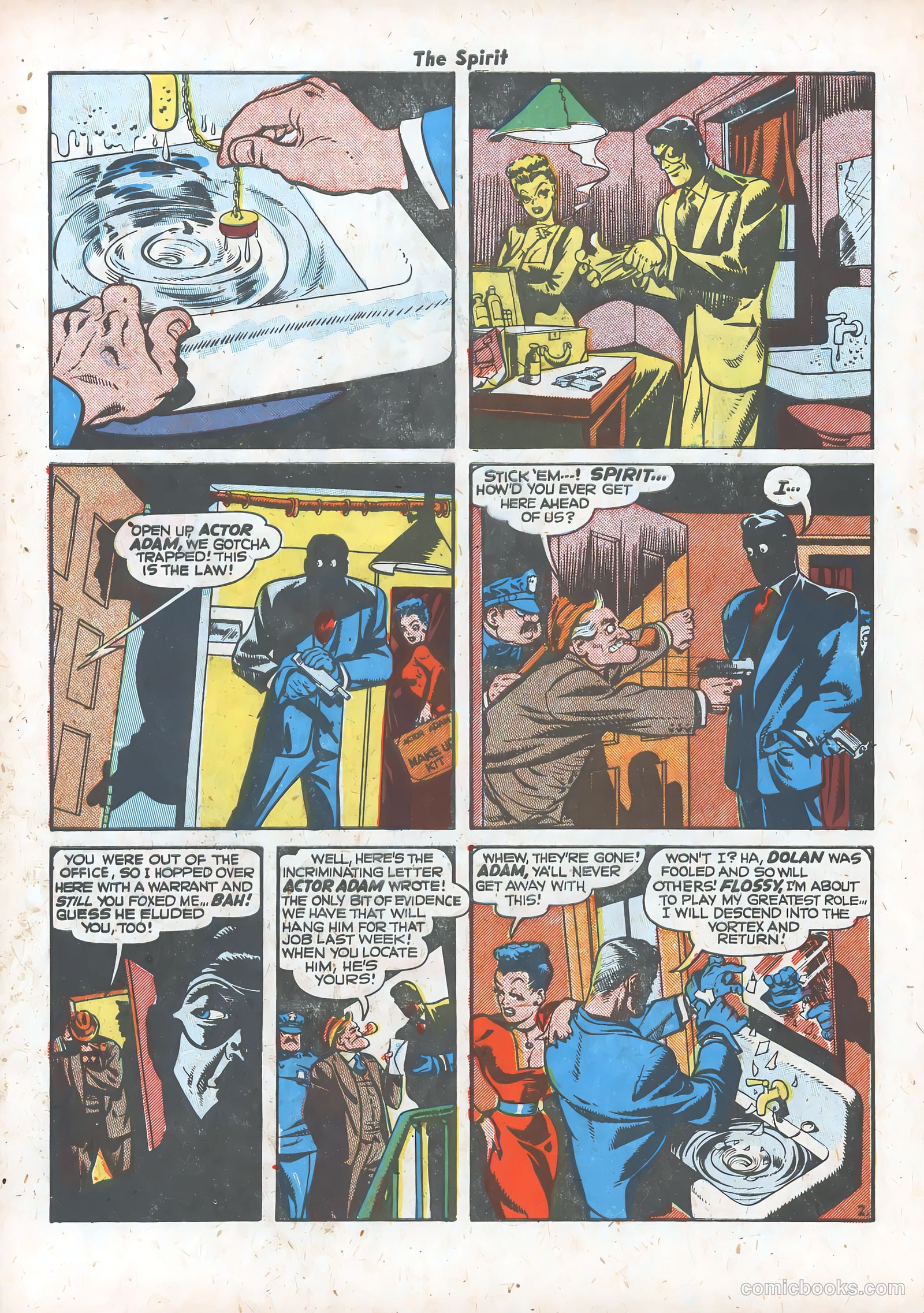 The Spirit #20 (1950) — page 4 of 36