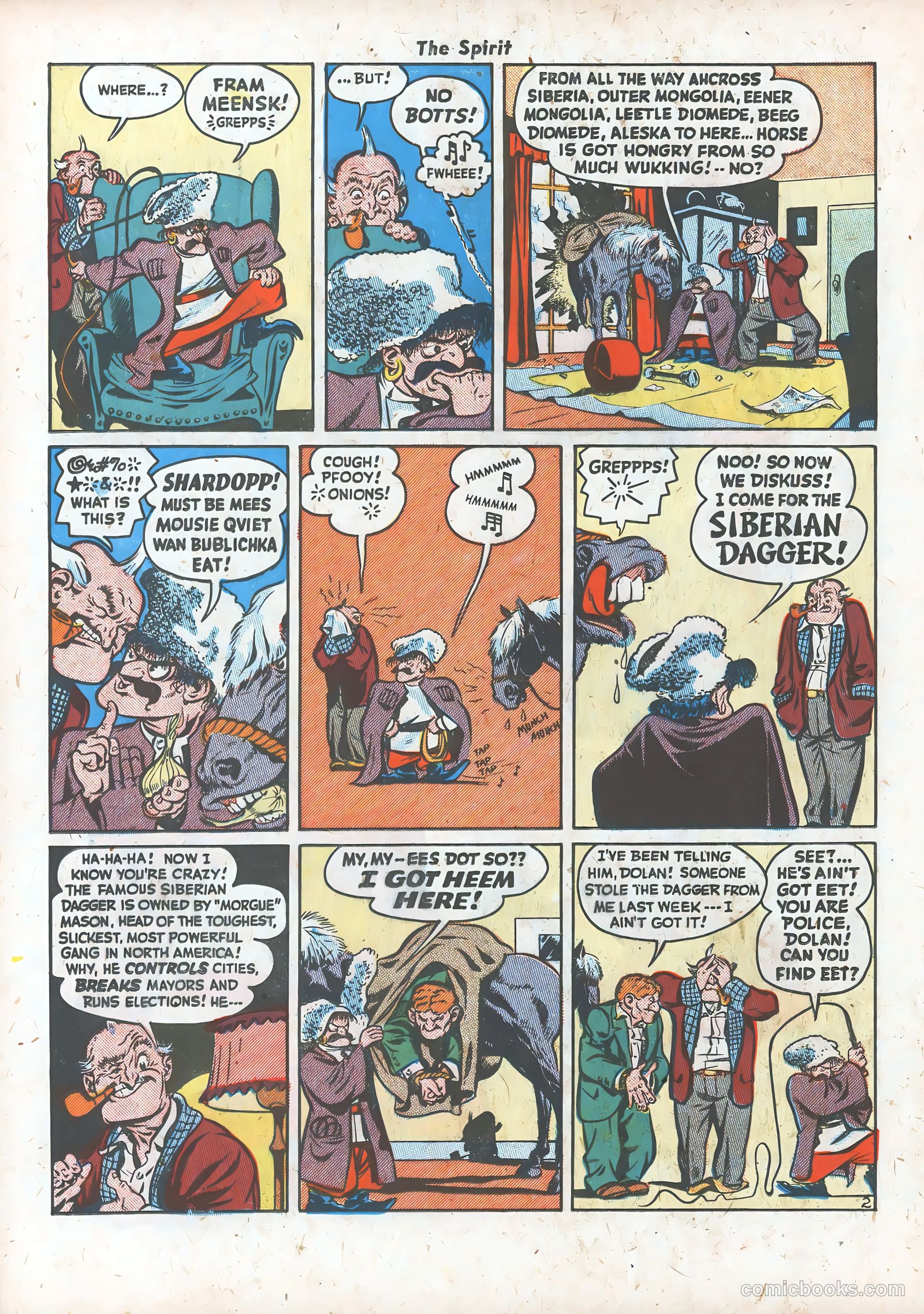 The Spirit #20 (1950) — page 12 of 36
