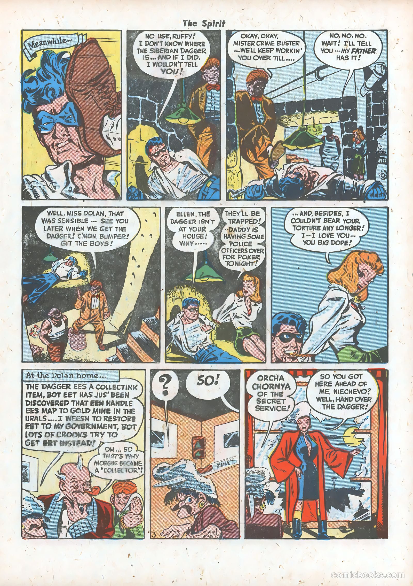 The Spirit #20 (1950) — page 13 of 36