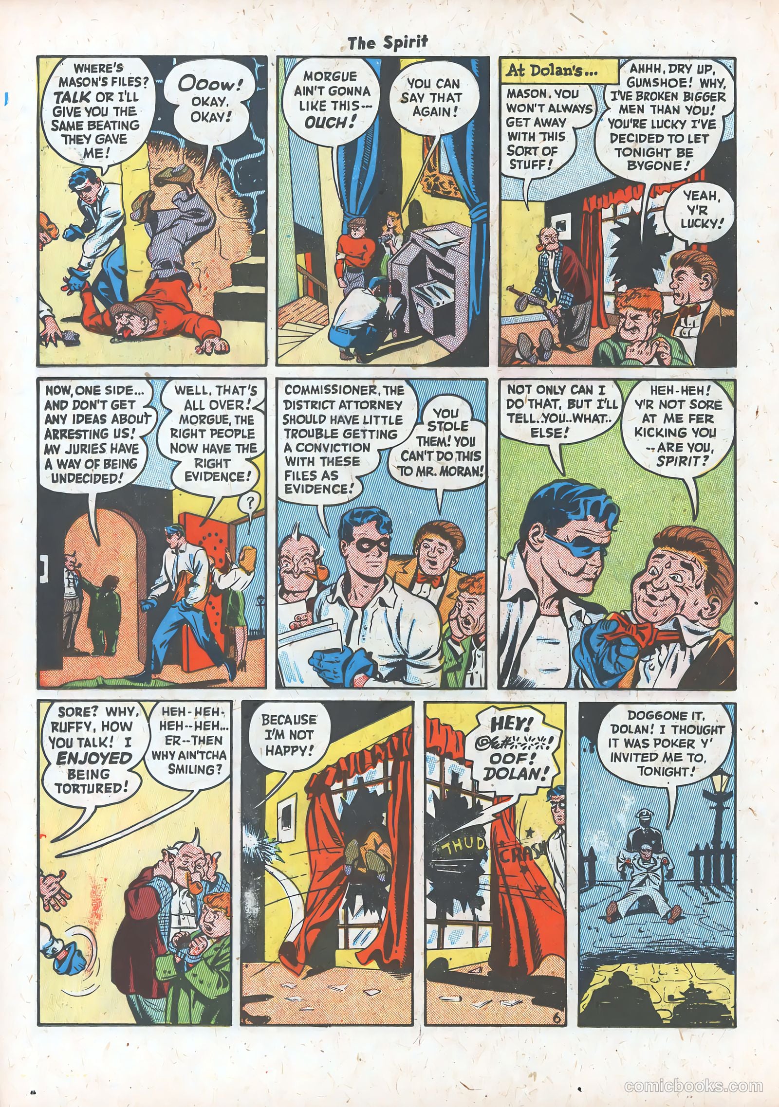 The Spirit #20 (1950) — page 16 of 36