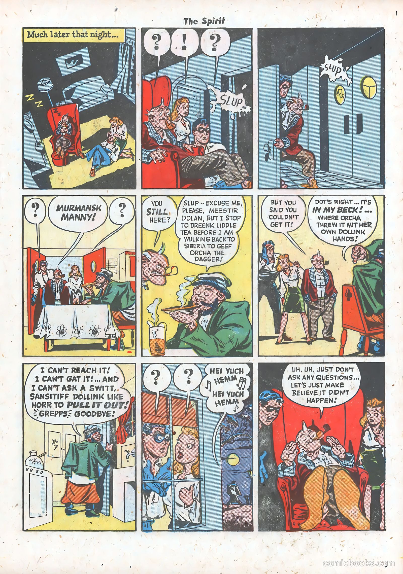 The Spirit #20 (1950) — page 17 of 36