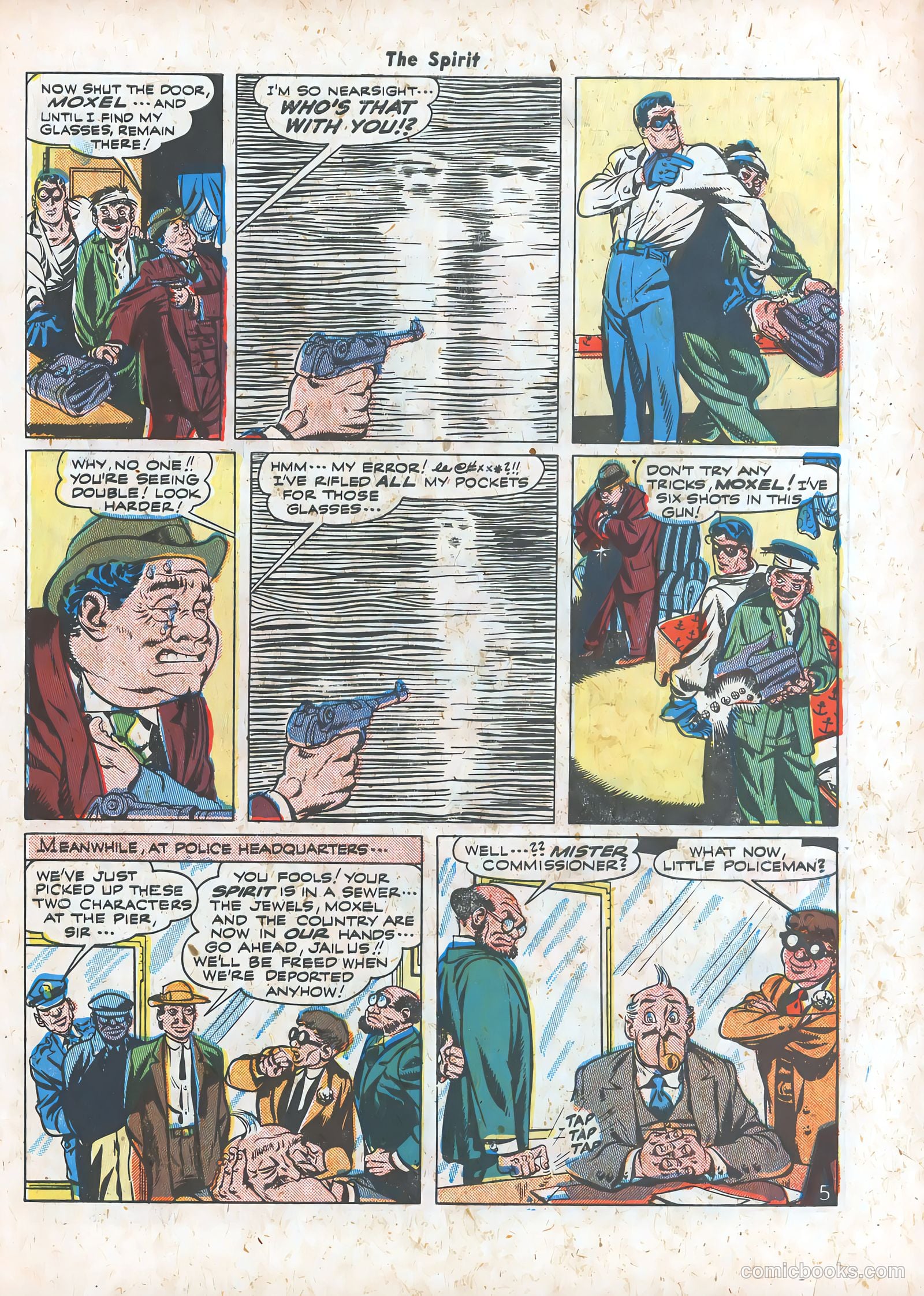 The Spirit #20 (1950) — page 31 of 36