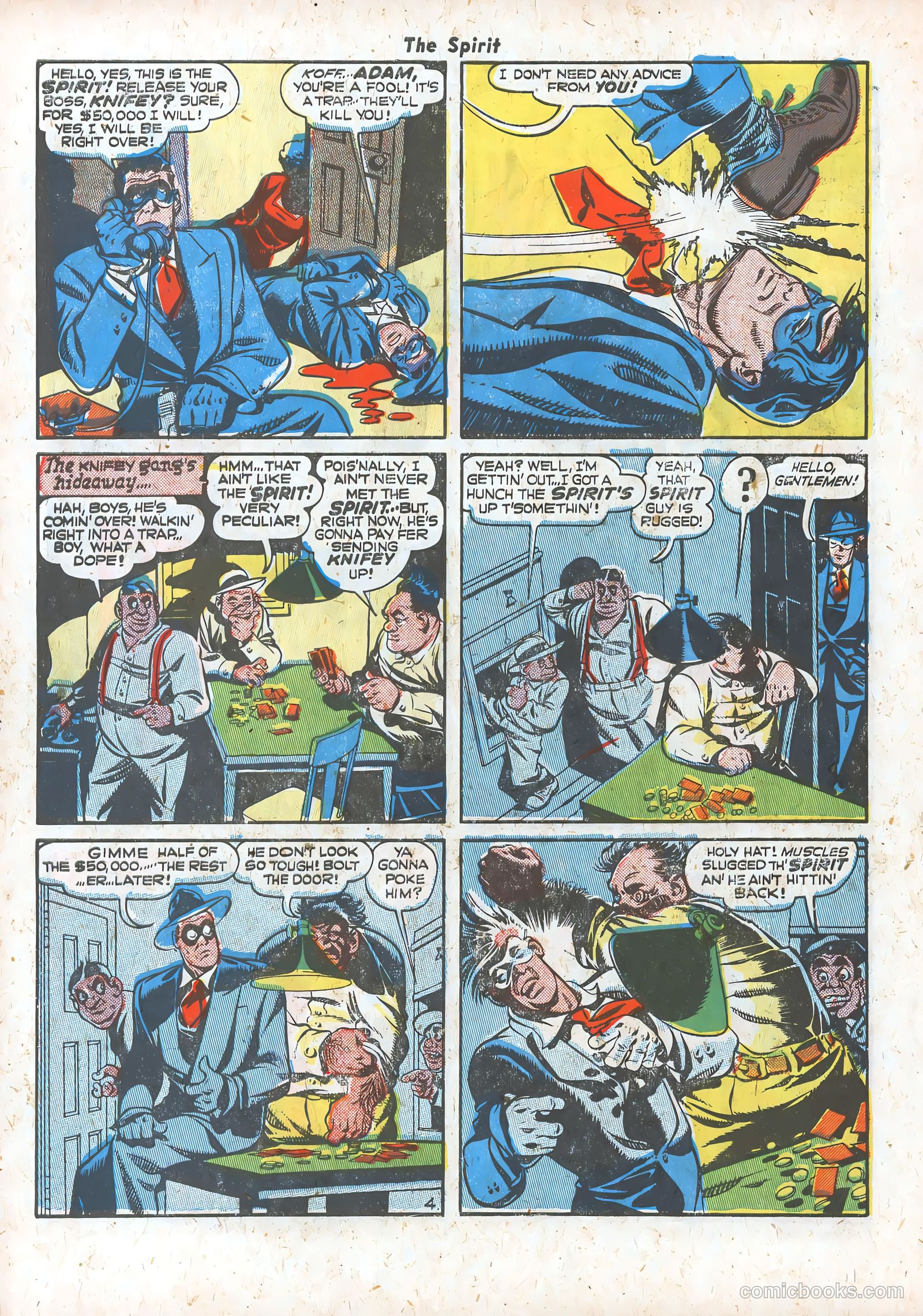 The Spirit #20 (1986) — page 6 of 36