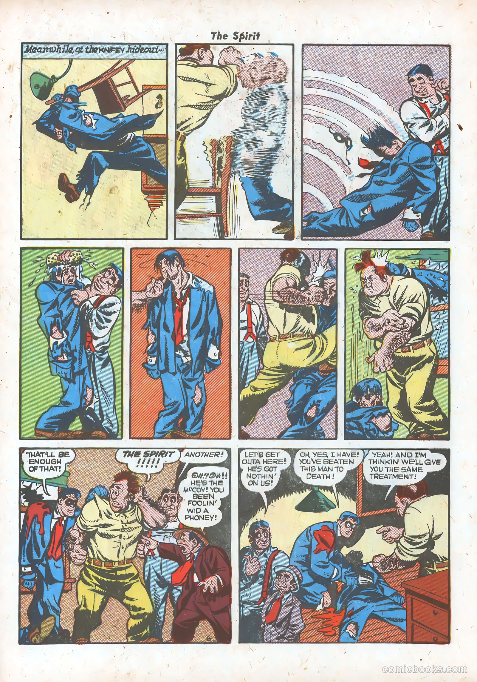 The Spirit #20 (1986) — page 8 of 36