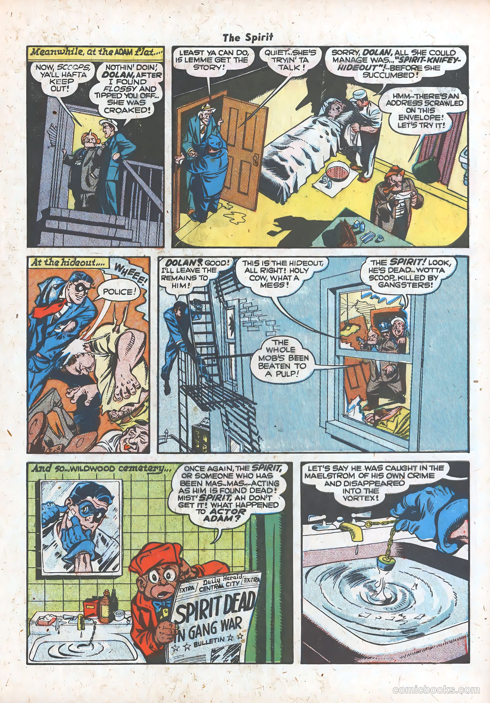 The Spirit #20 (1986) — page 9 of 36