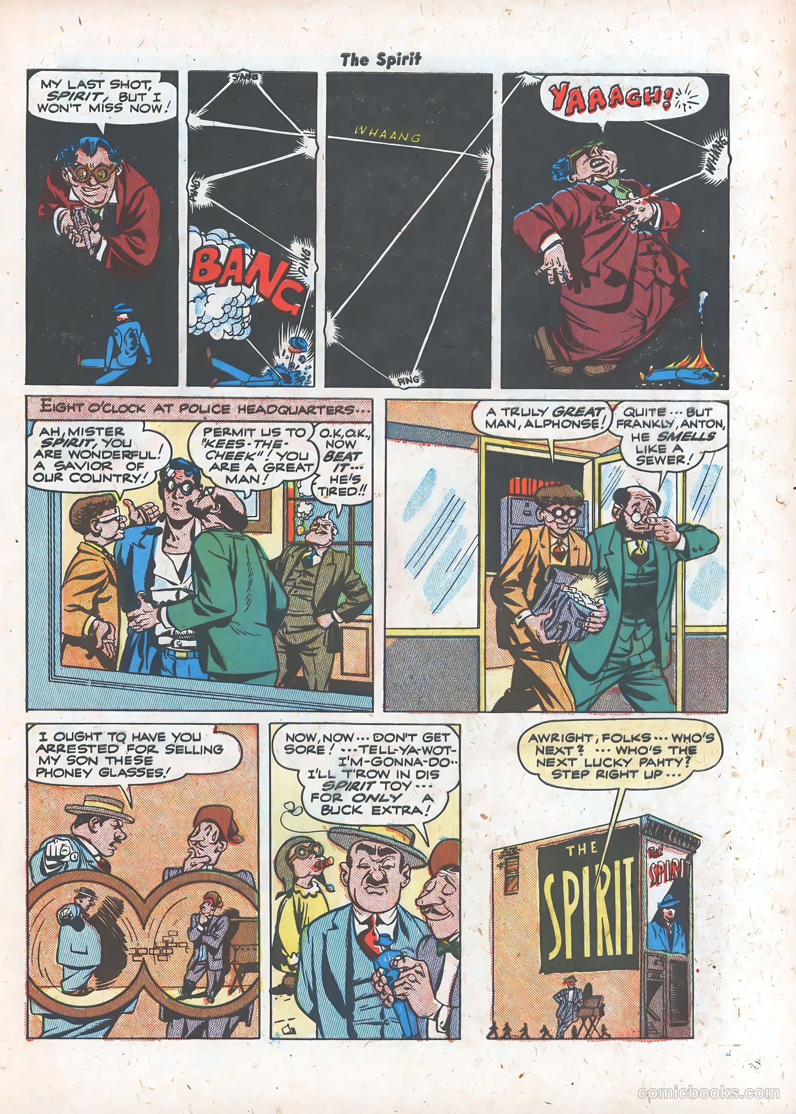 The Spirit #20 (1986) — page 33 of 36