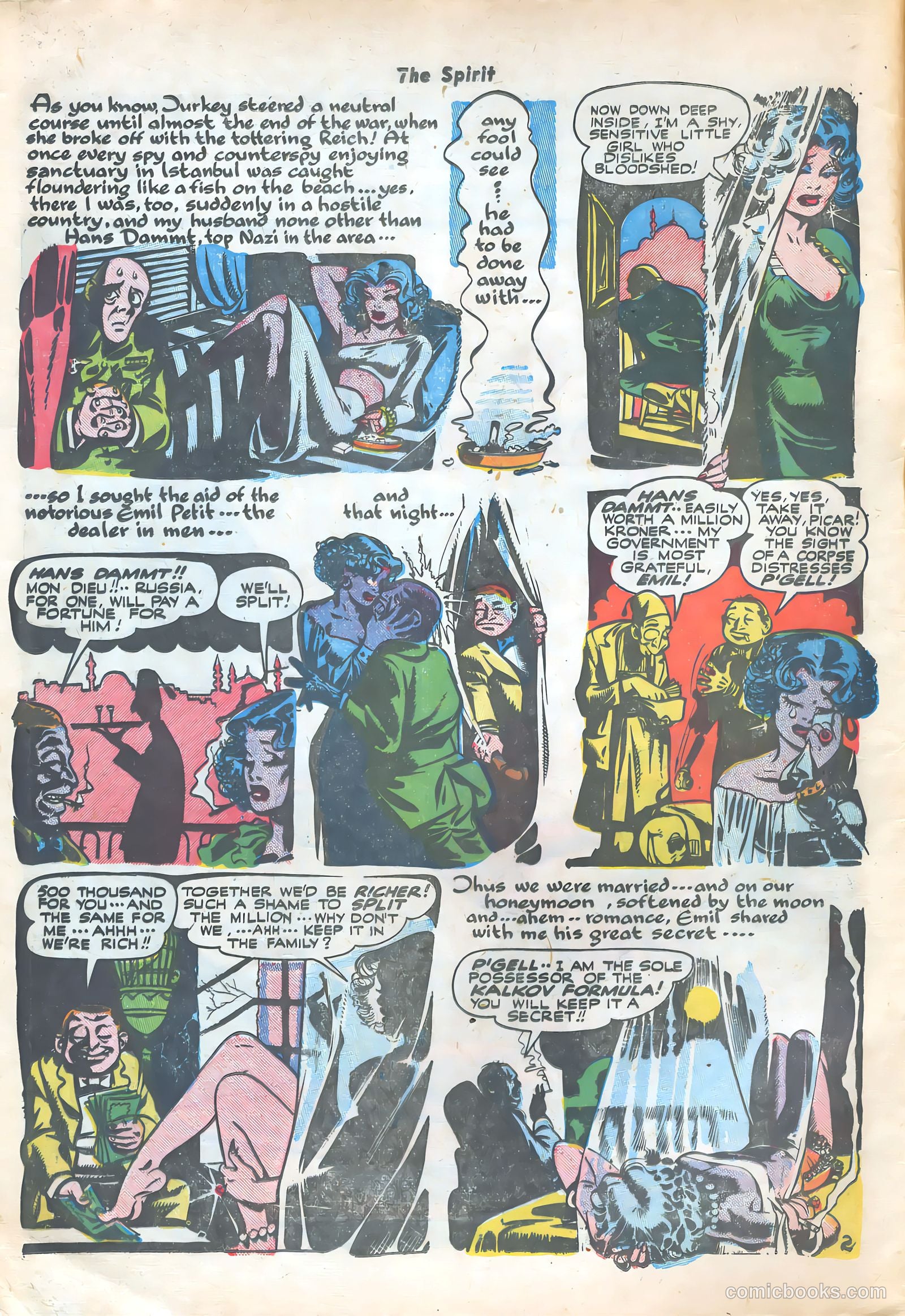 The Spirit #21 (1986) — page 4 of 36