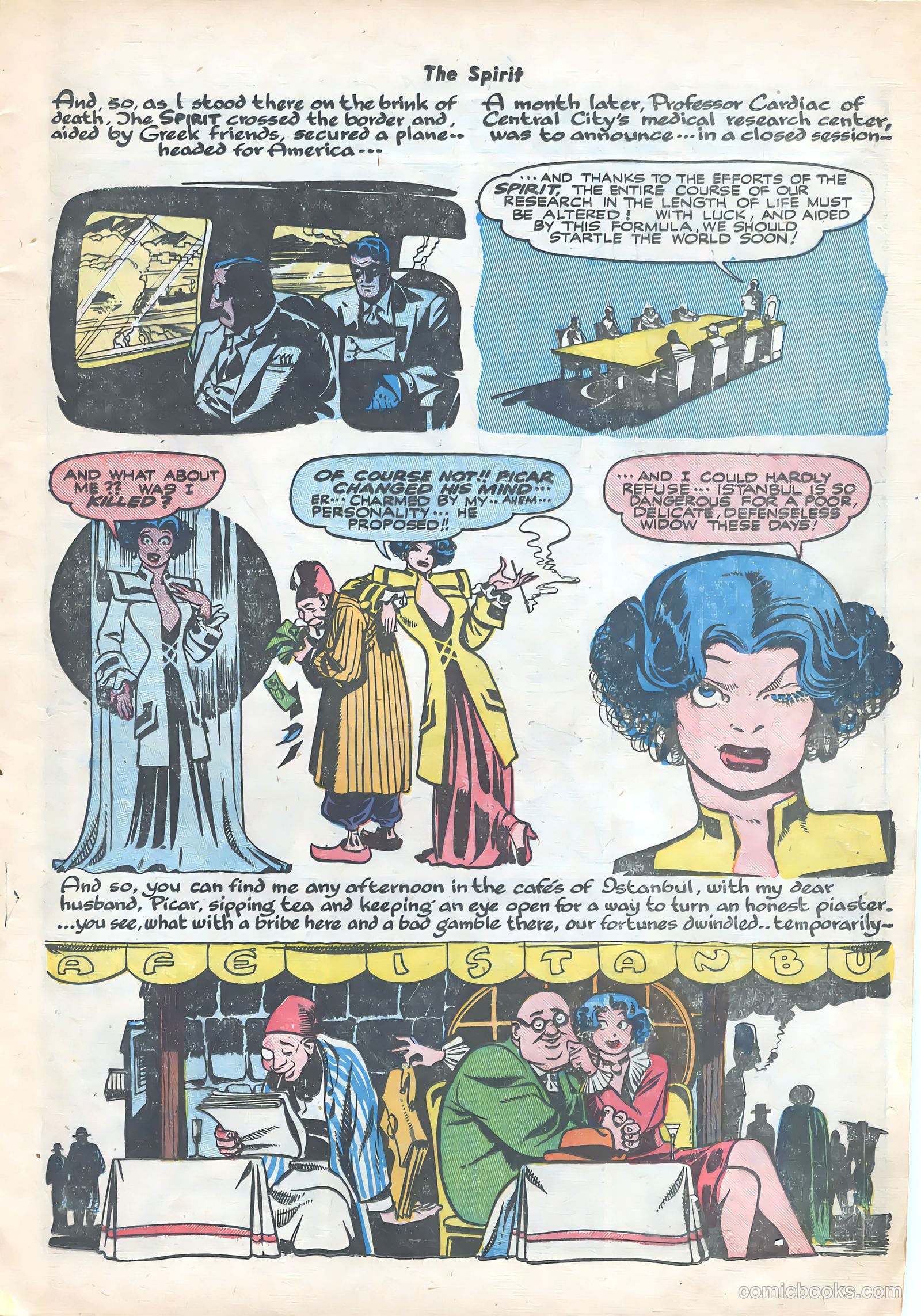 The Spirit #21 (1986) — page 9 of 36