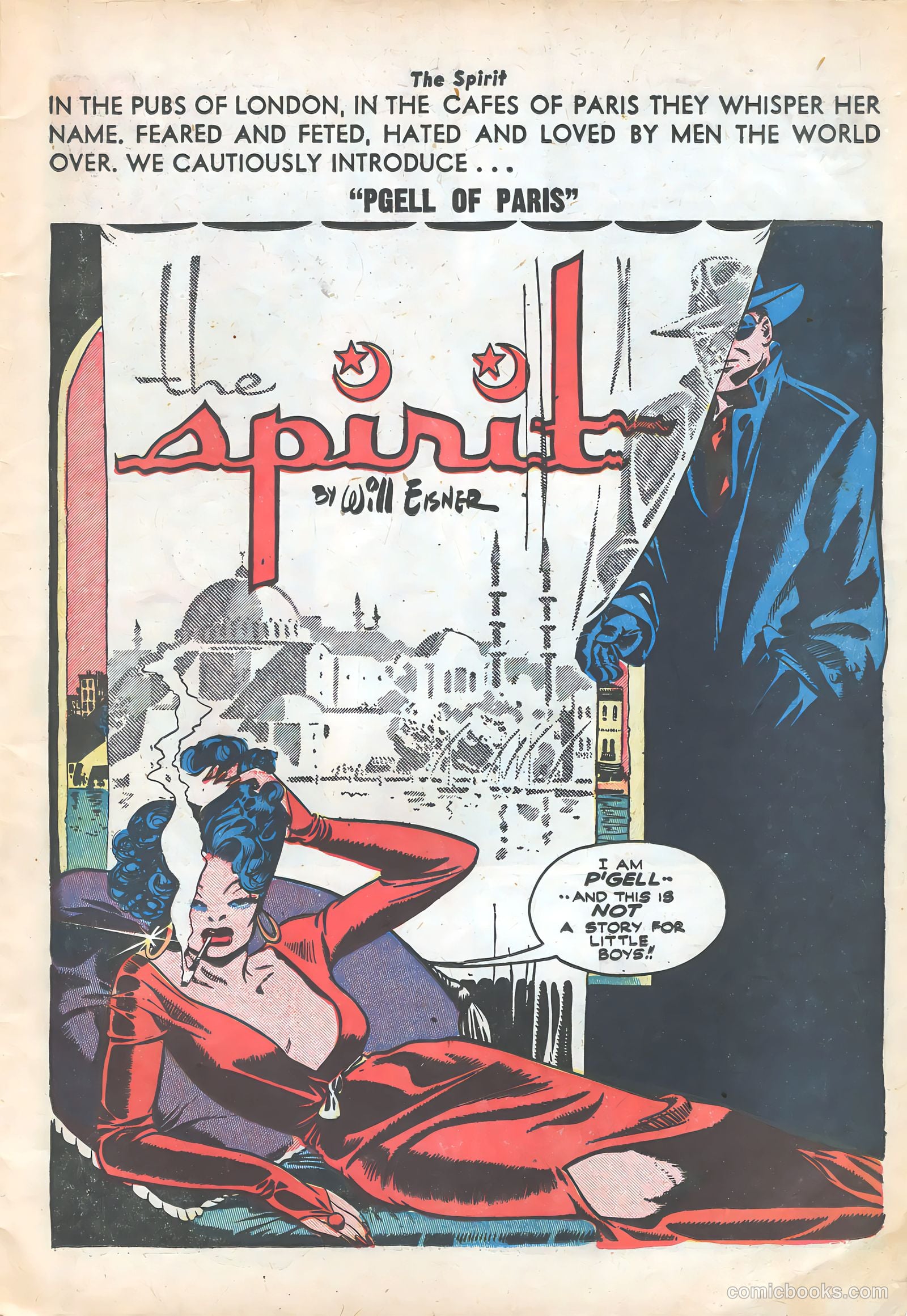 The Spirit #21 (1950) — page 3 of 36