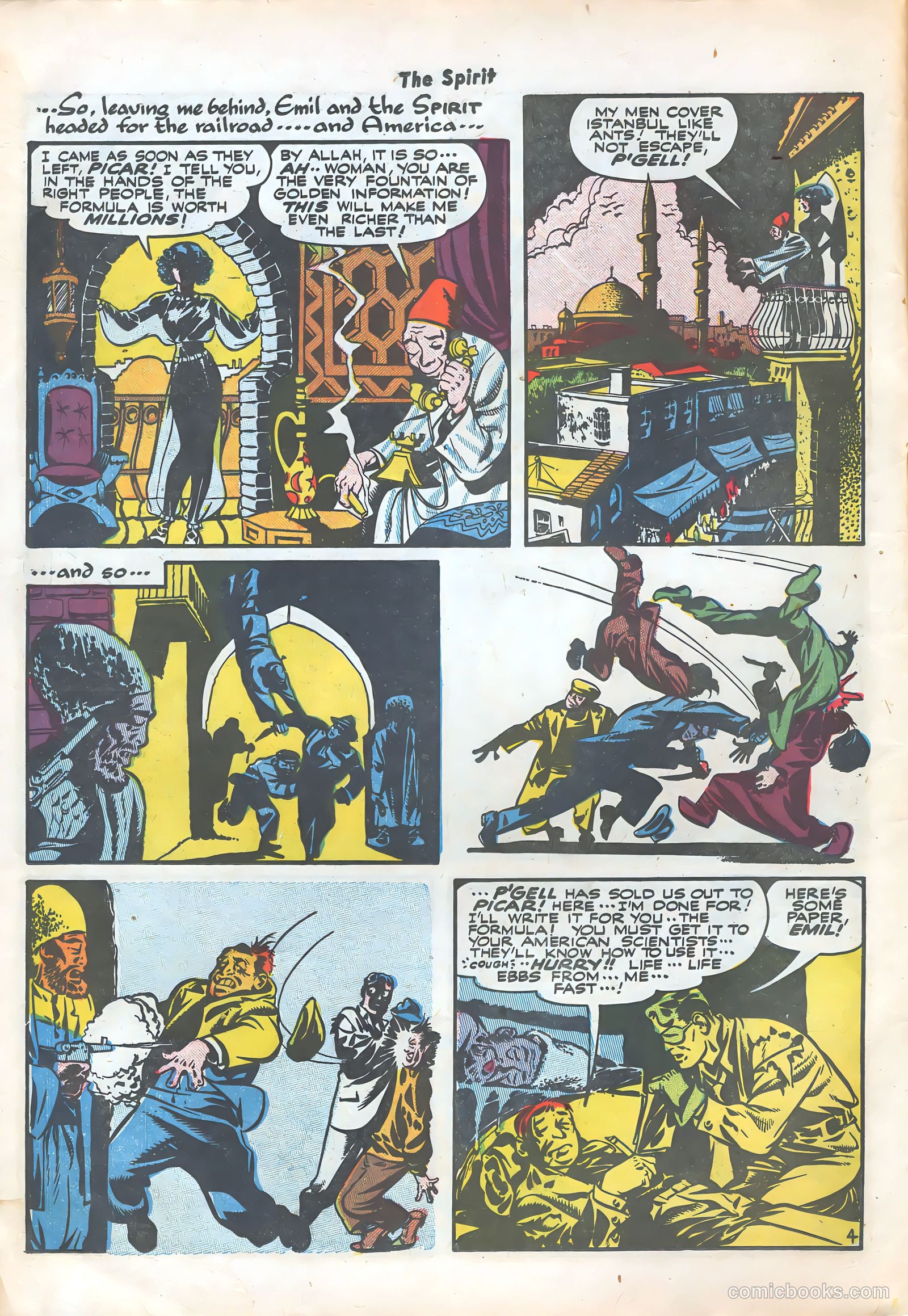 The Spirit #21 (1950) — page 6 of 36