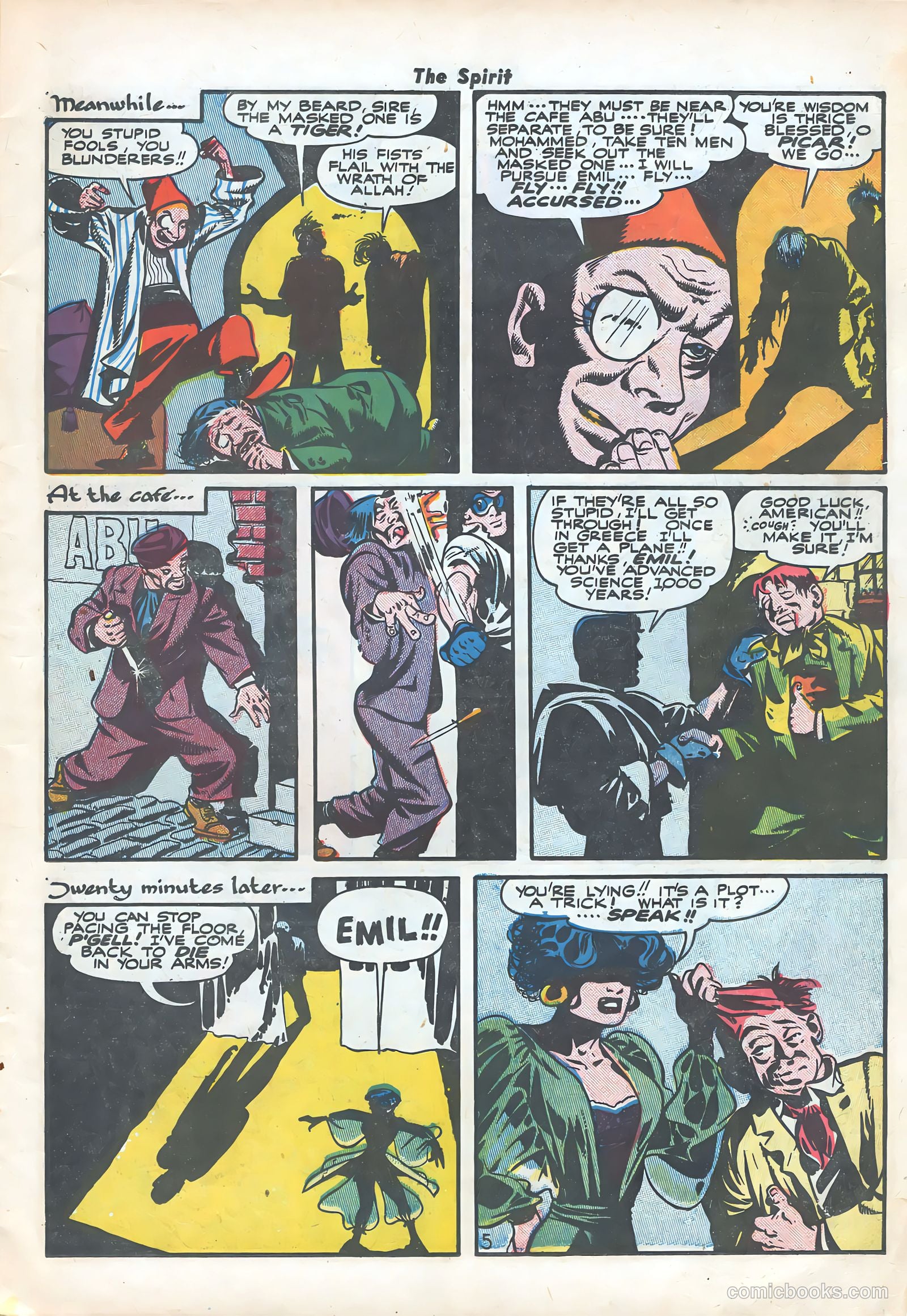 The Spirit #21 (1950) — page 7 of 36