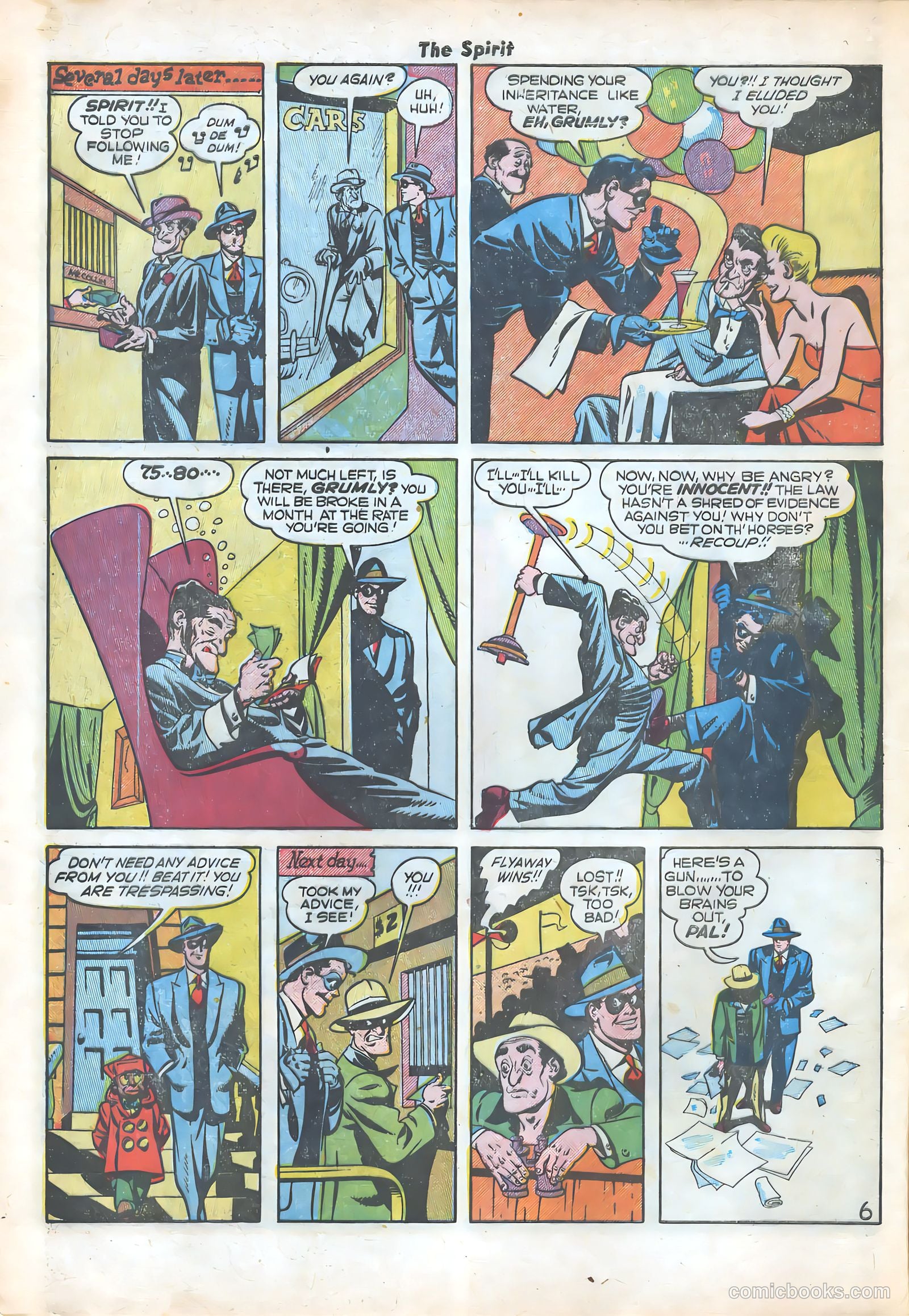 The Spirit #21 (1950) — page 16 of 36