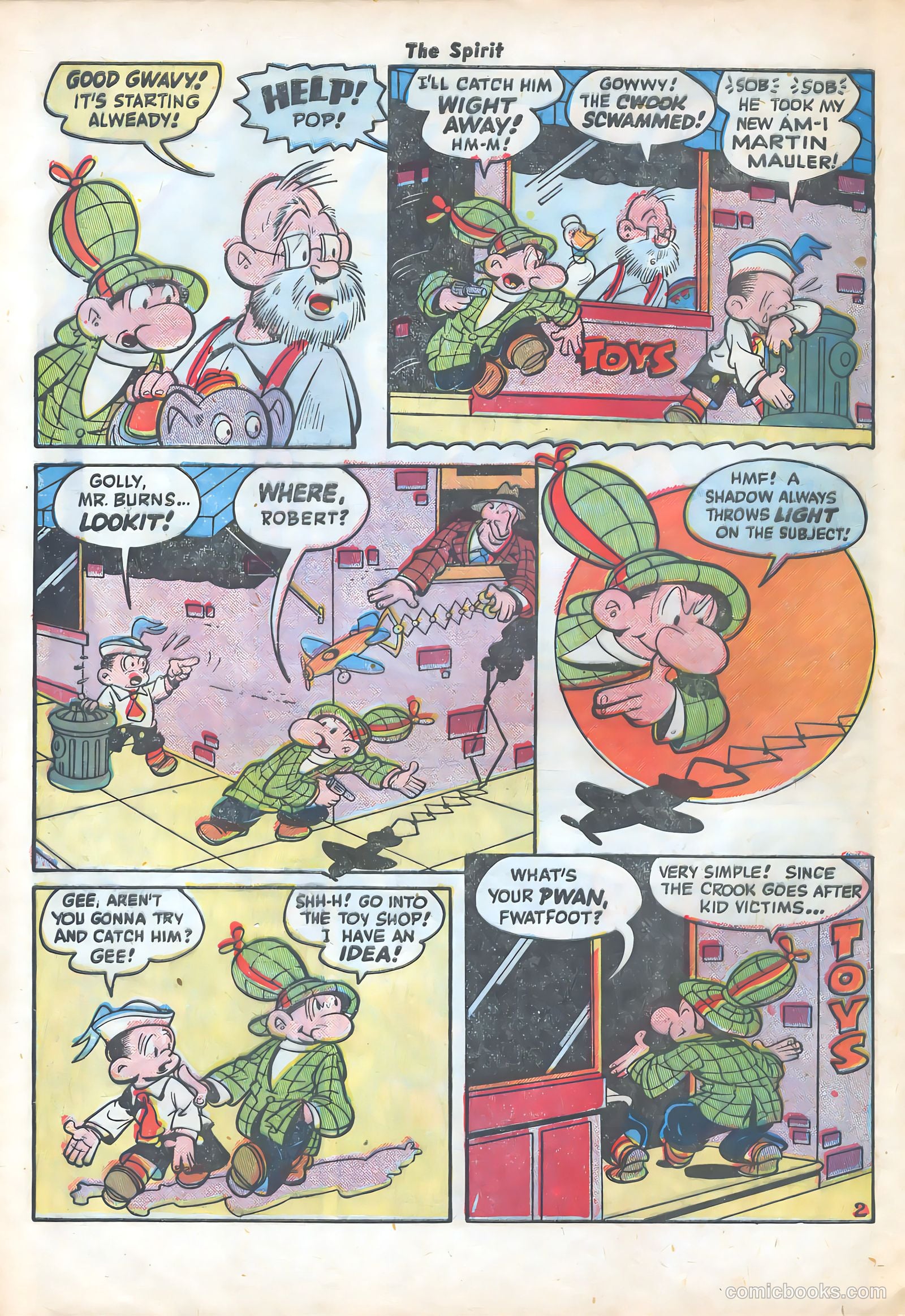 The Spirit #21 (1950) — page 24 of 36