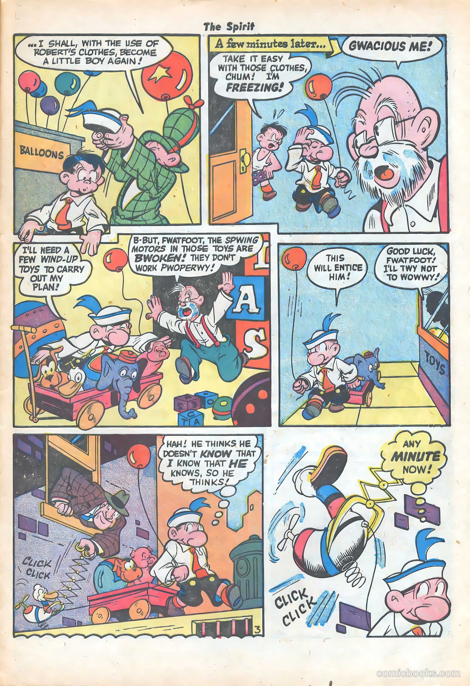 The Spirit #21 (1950) — page 25 of 36