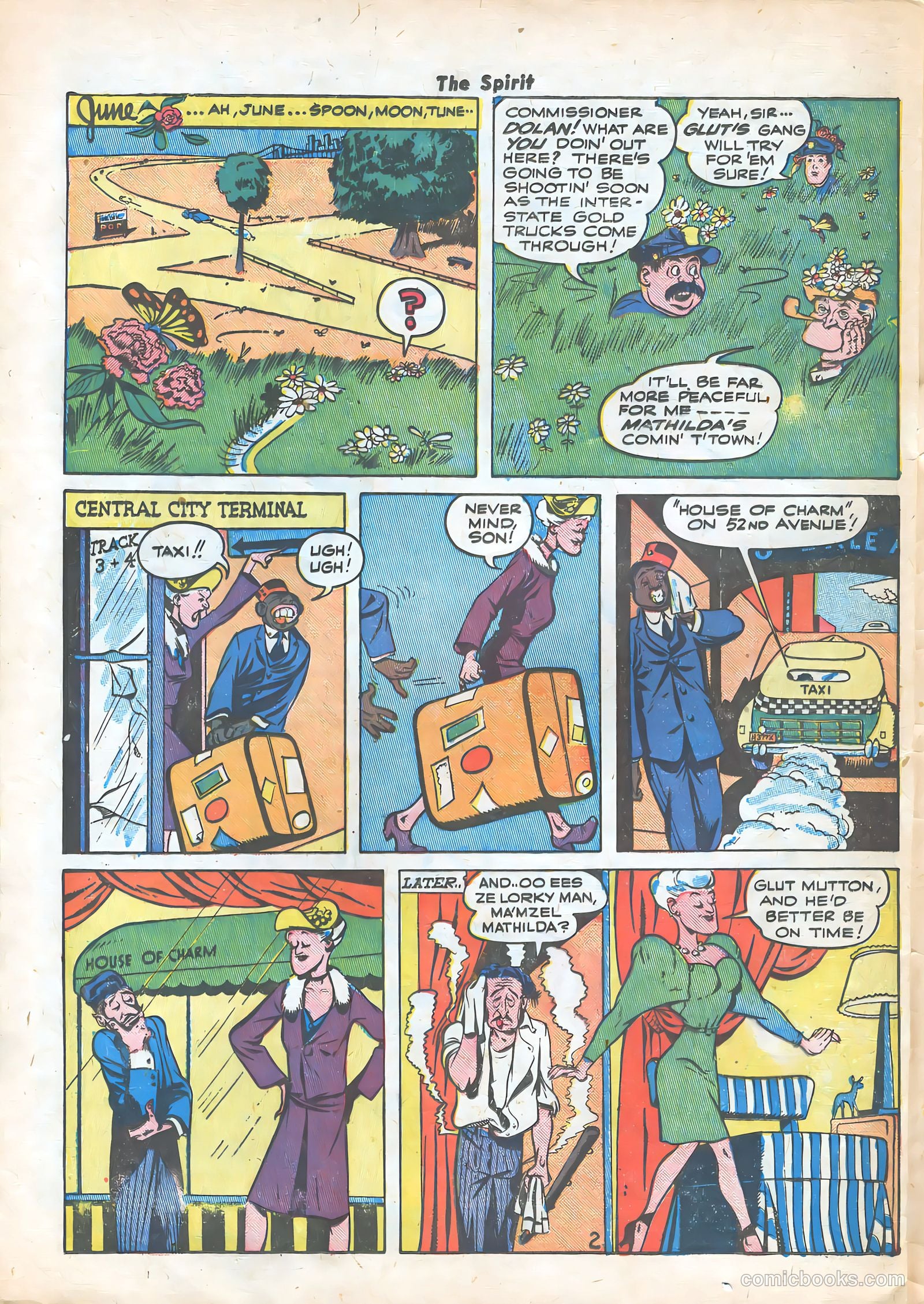 The Spirit #21 (1950) — page 28 of 36